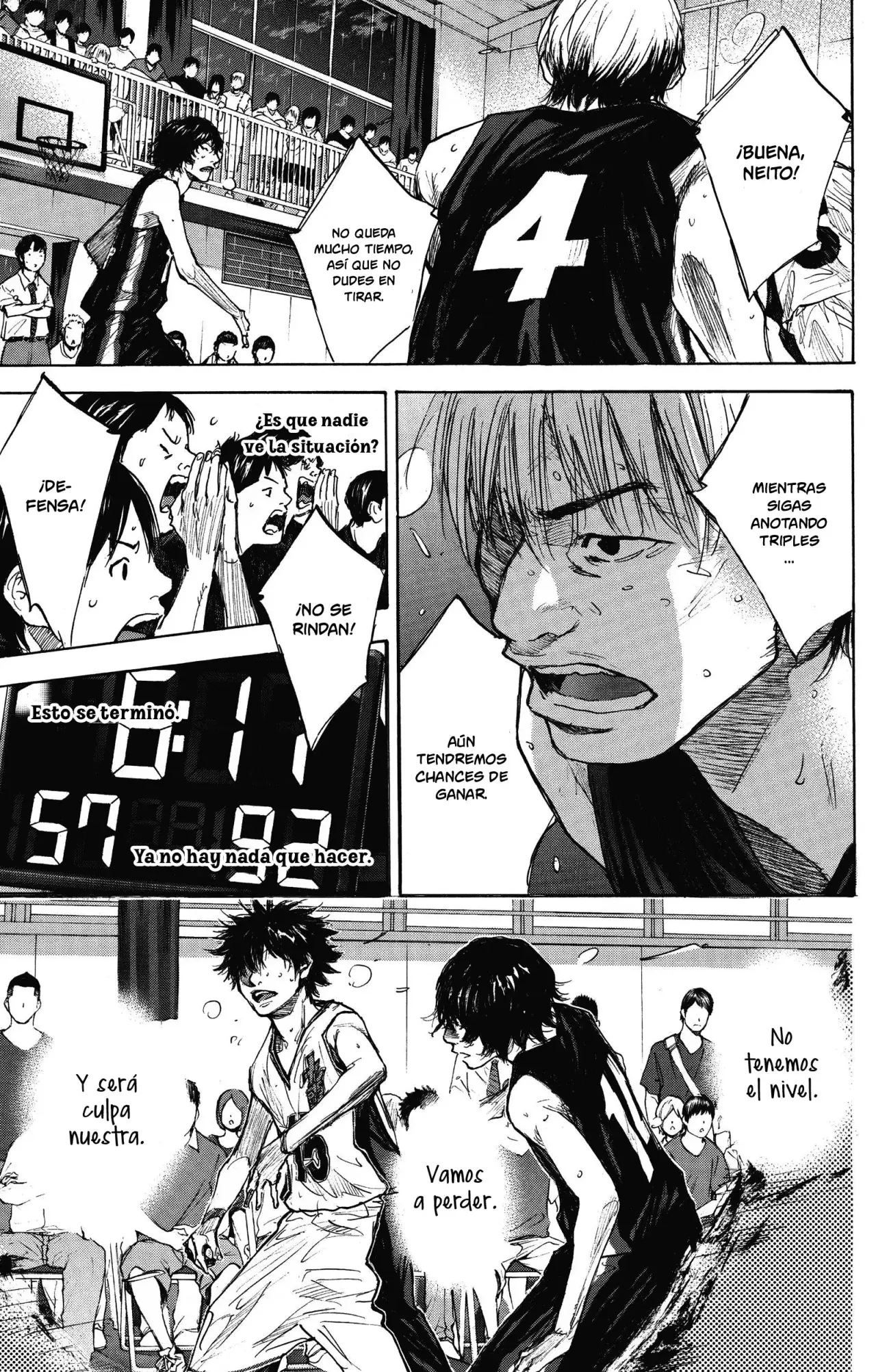 Ahiru no Sora capítulo 263.6, página 84