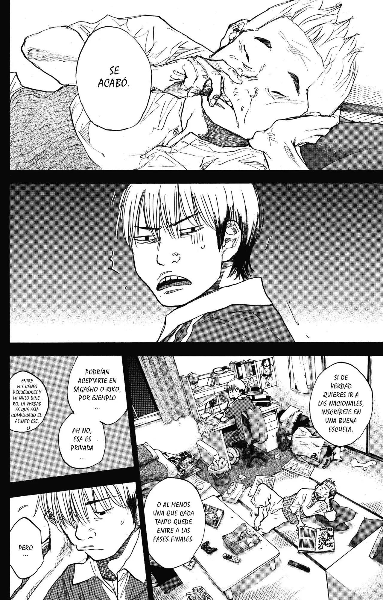 Ahiru no Sora capítulo 263.6, página 91