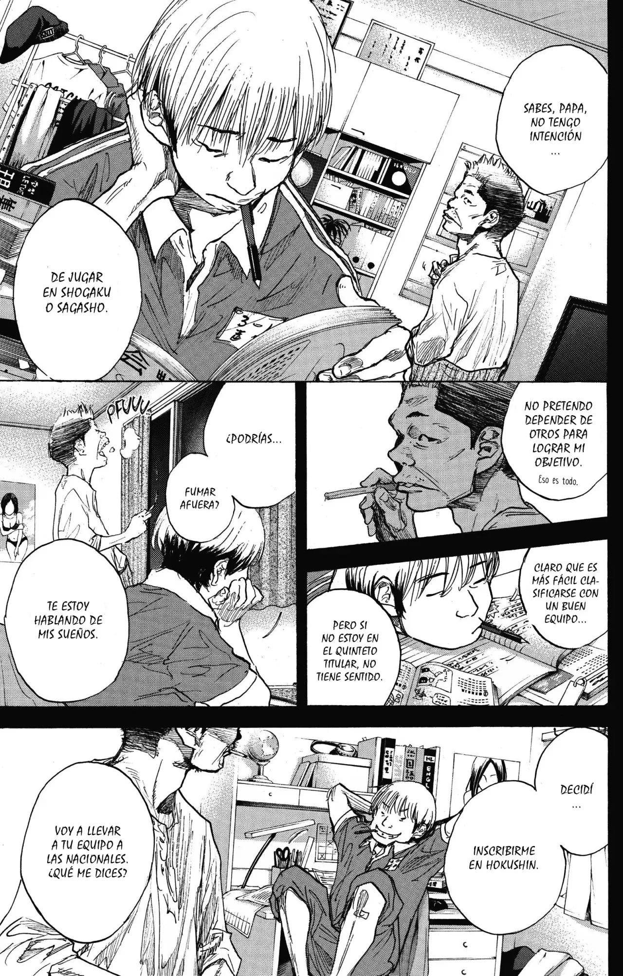 Ahiru no Sora capítulo 263.6, página 92