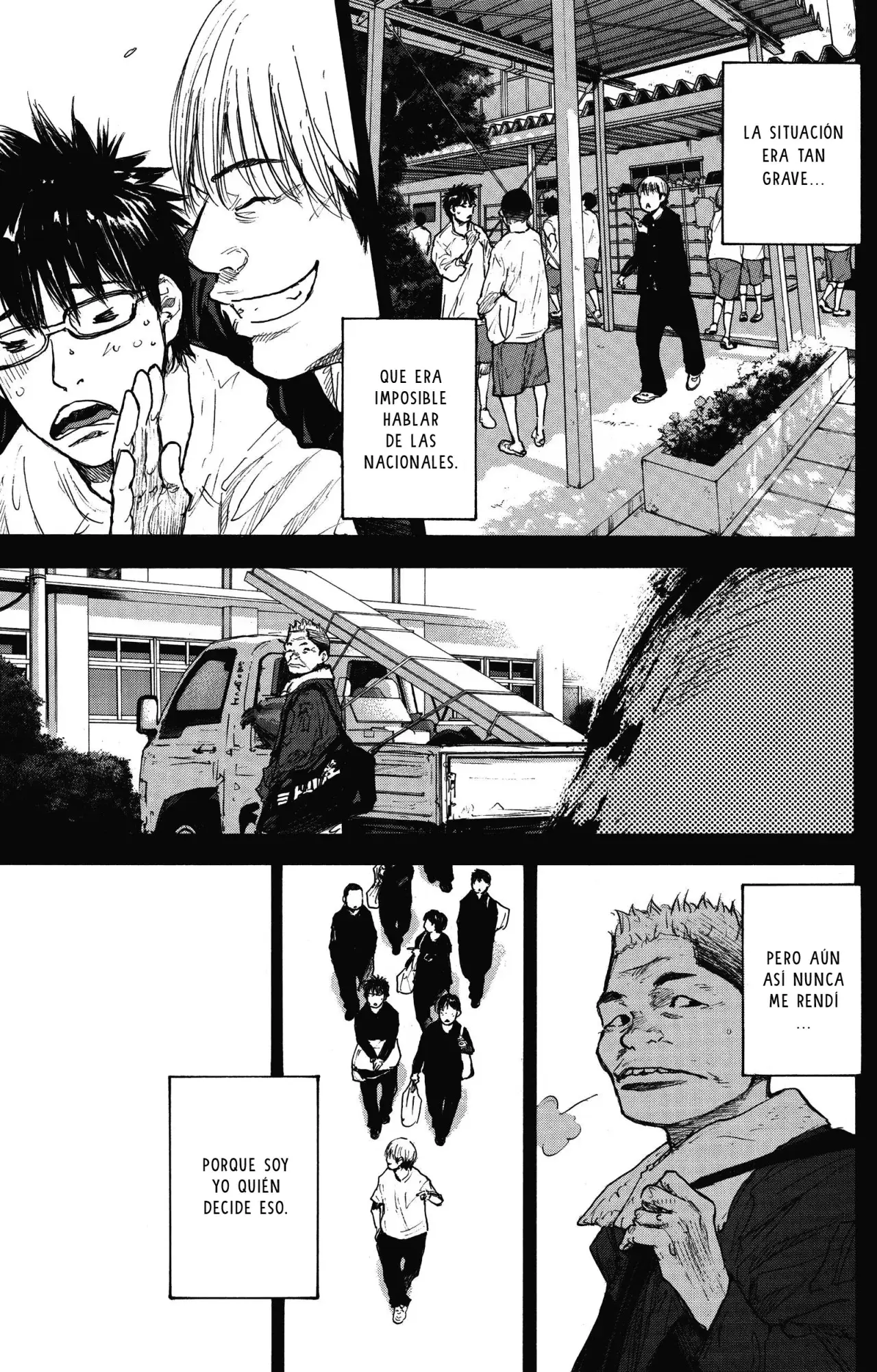 Ahiru no Sora capítulo 263.6, página 98