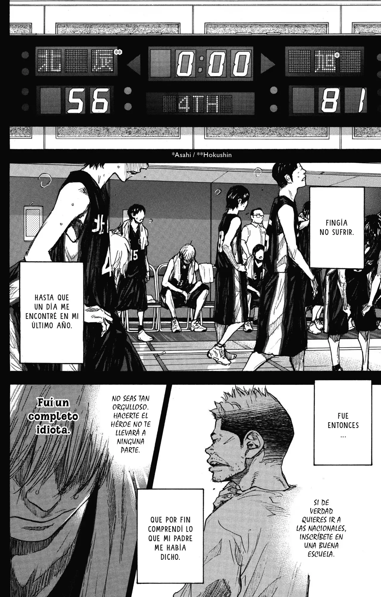 Ahiru no Sora capítulo 263.6, página 99