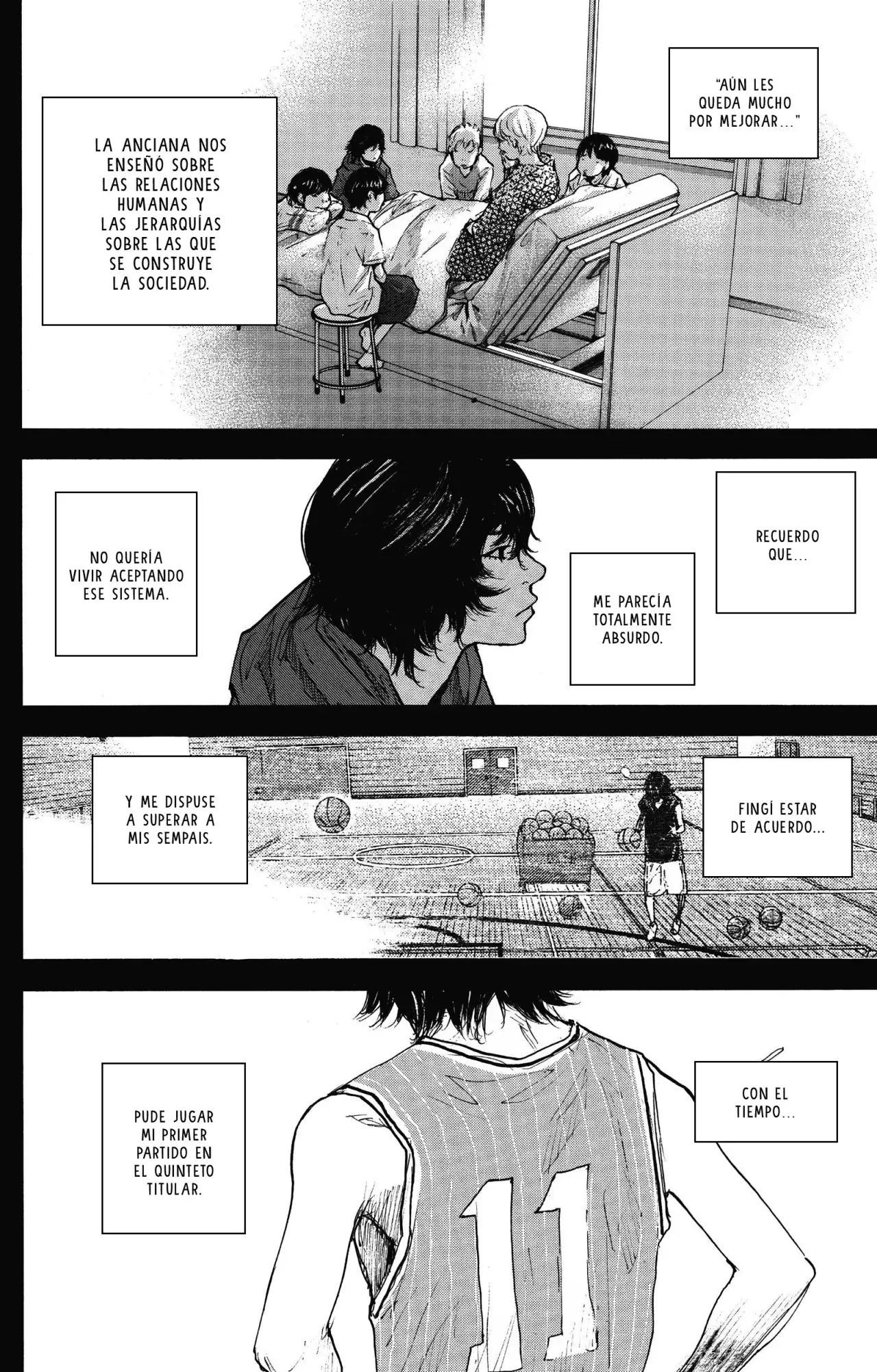 Ahiru no Sora capítulo 263.6, página 113