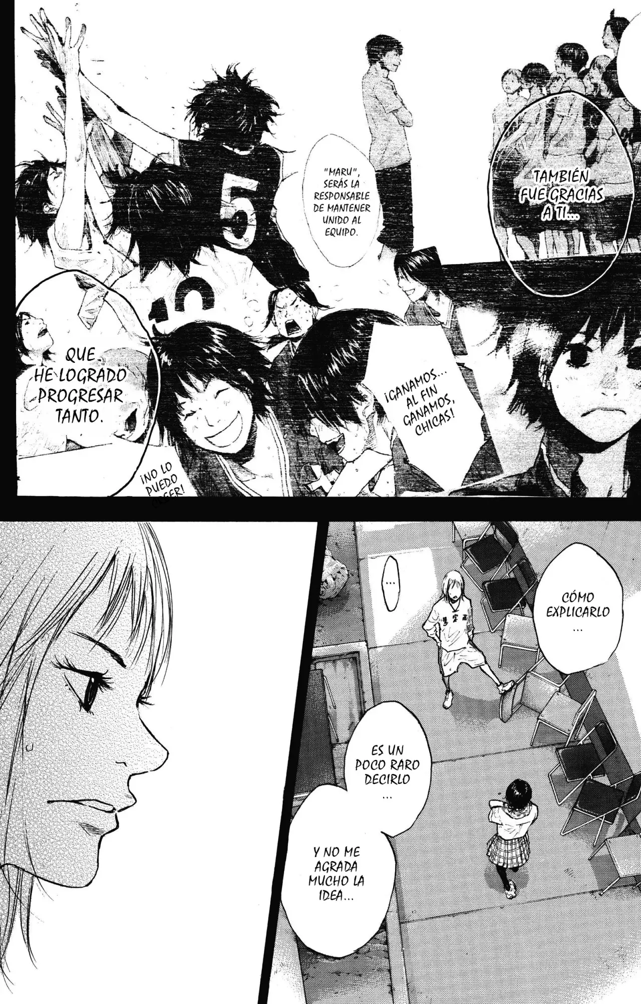 Ahiru no Sora capítulo 264, página 50