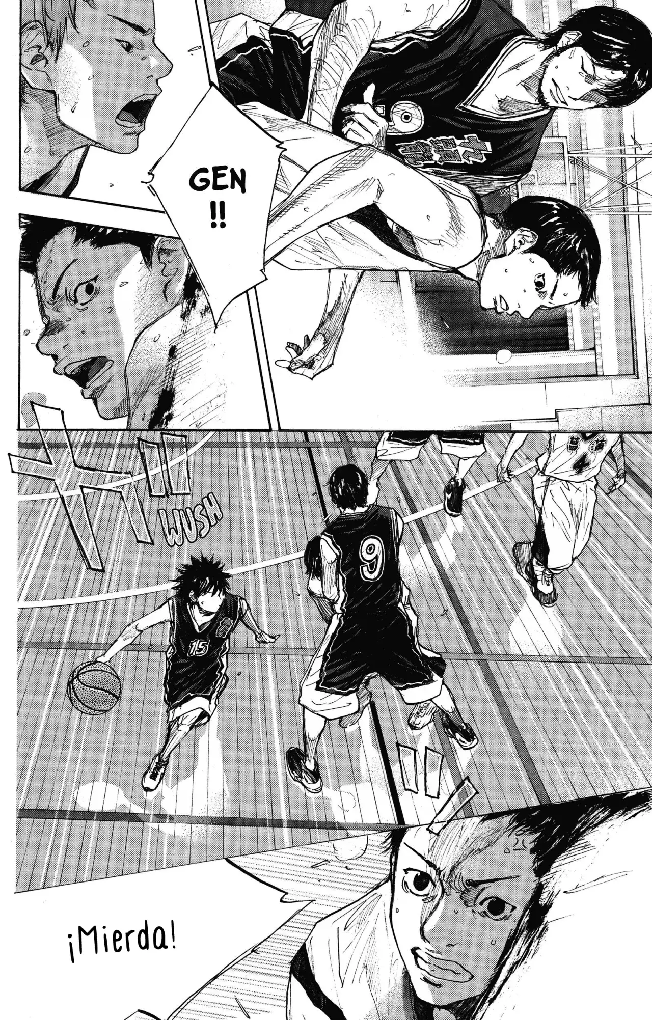 Ahiru no Sora capítulo 267, página 40
