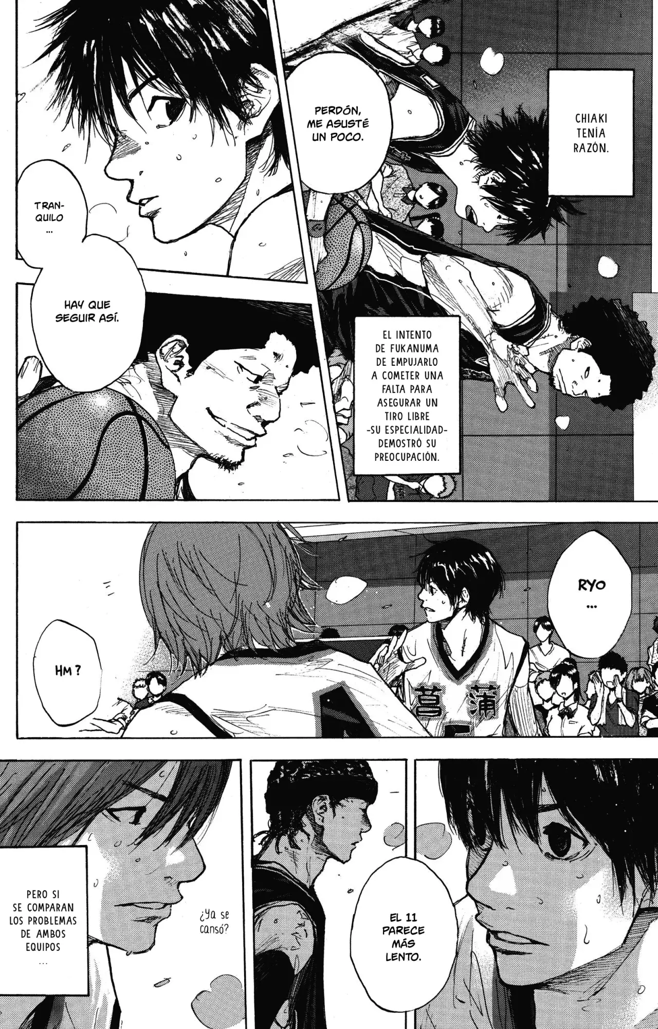Ahiru no Sora capítulo 267, página 50