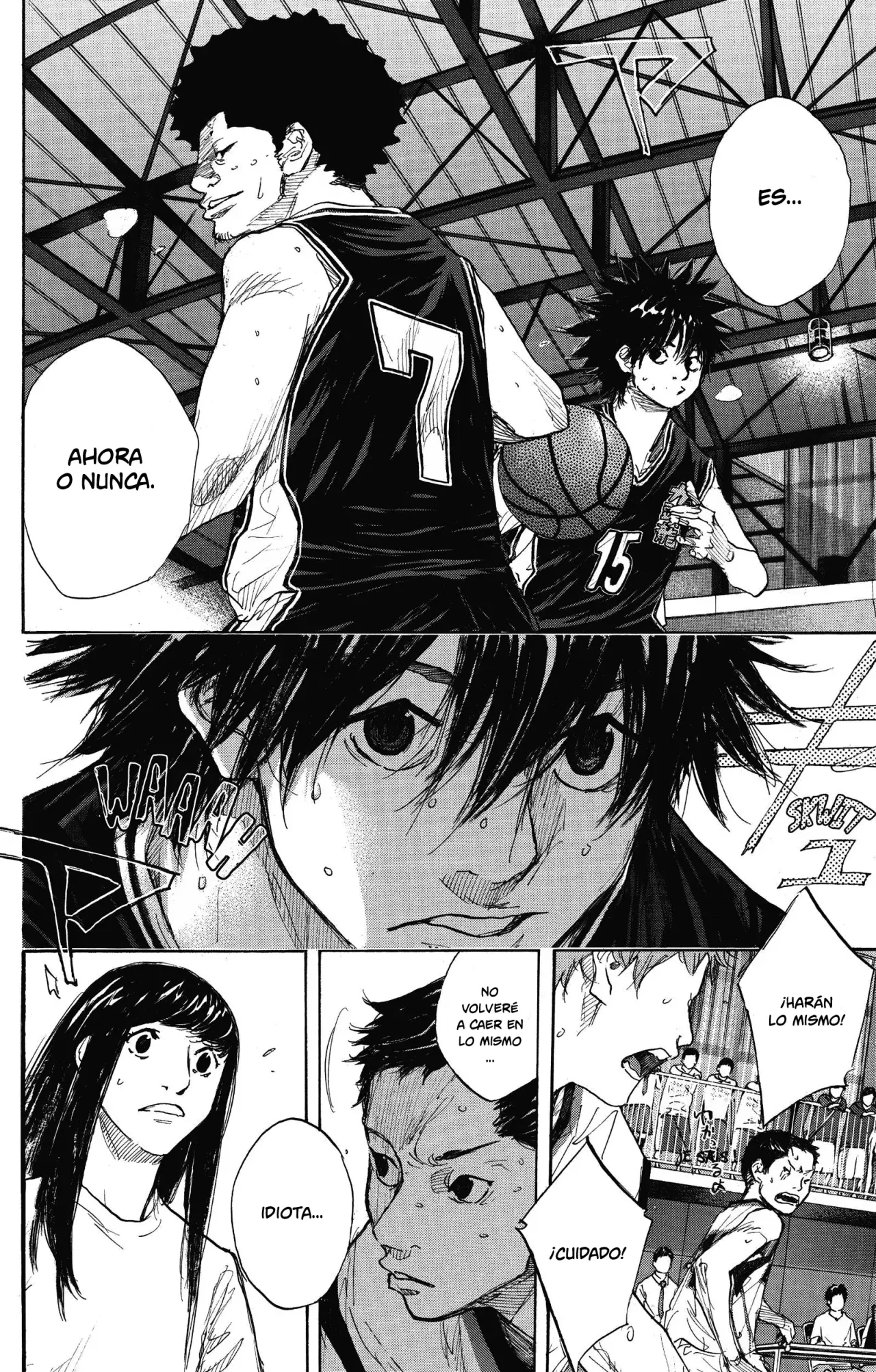 Ahiru no Sora capítulo 267, página 58