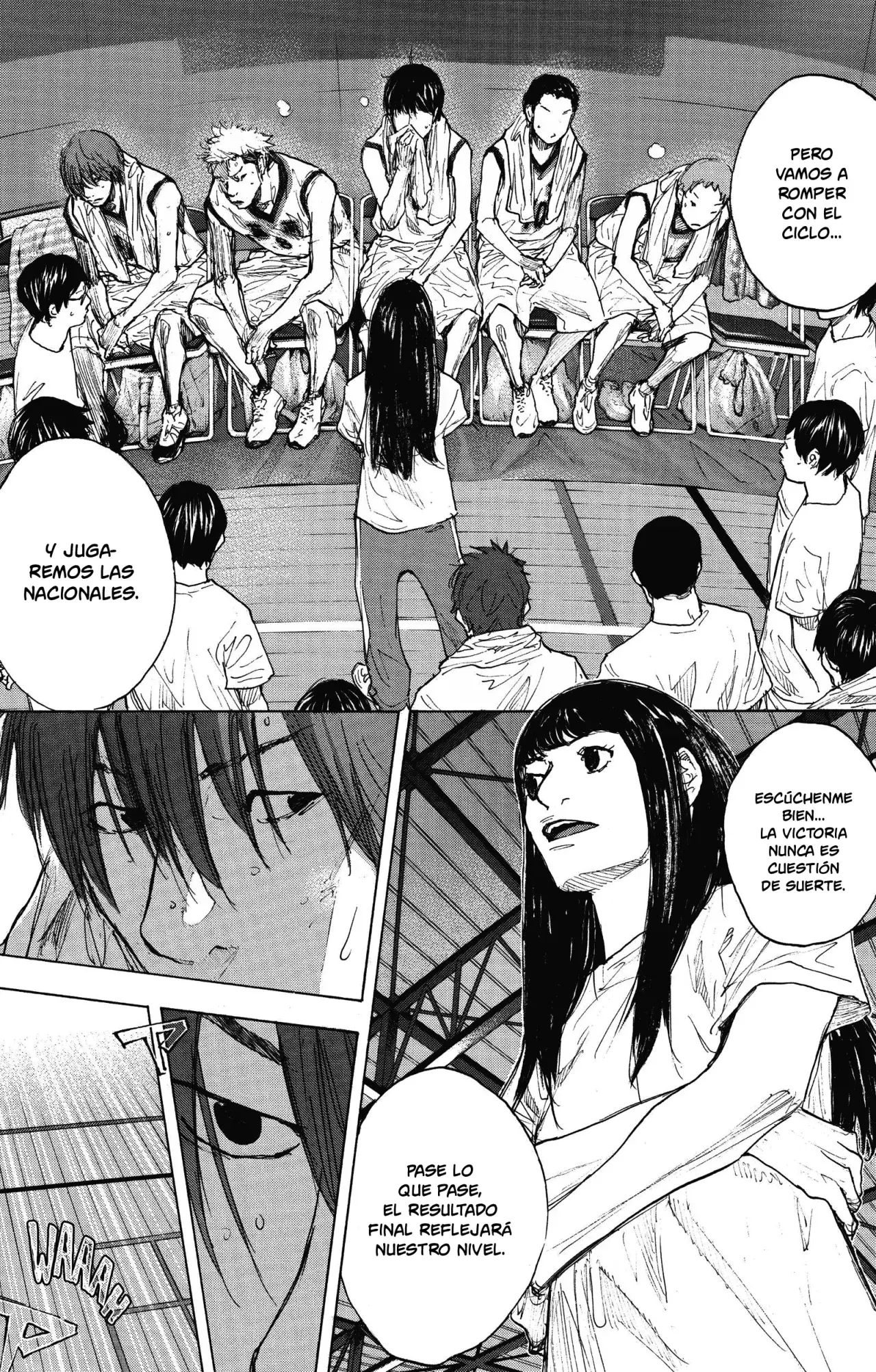 Ahiru no Sora capítulo 267, página 69