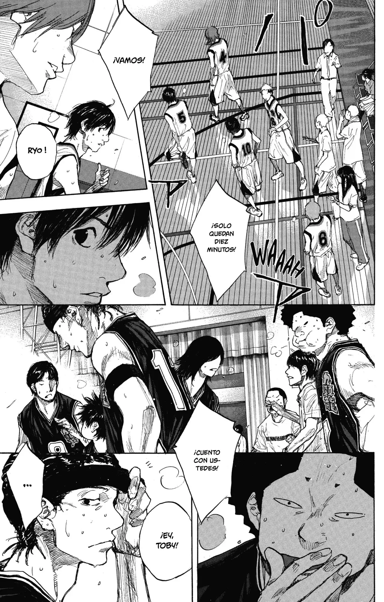Ahiru no Sora capítulo 267, página 73