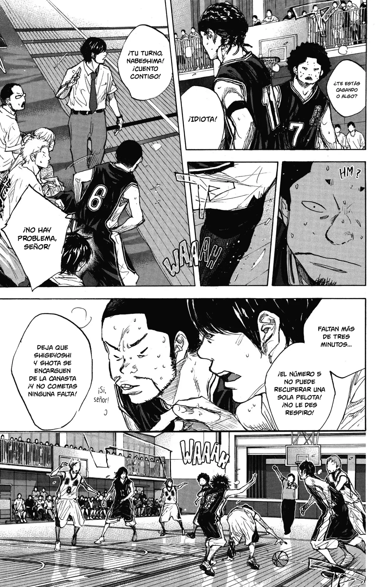Ahiru no Sora capítulo 269, página 36
