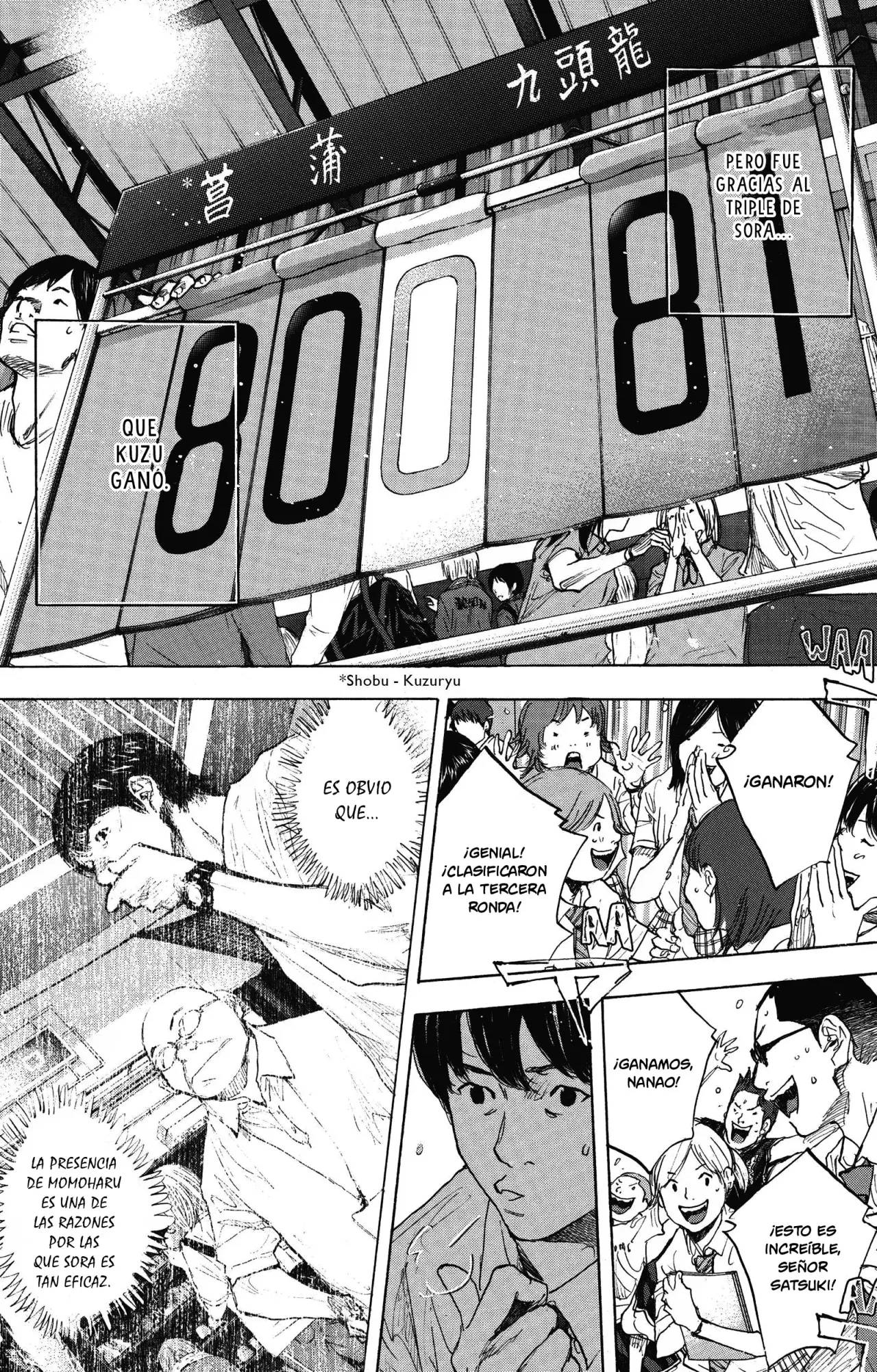 Ahiru no Sora capítulo 270.5, página 14