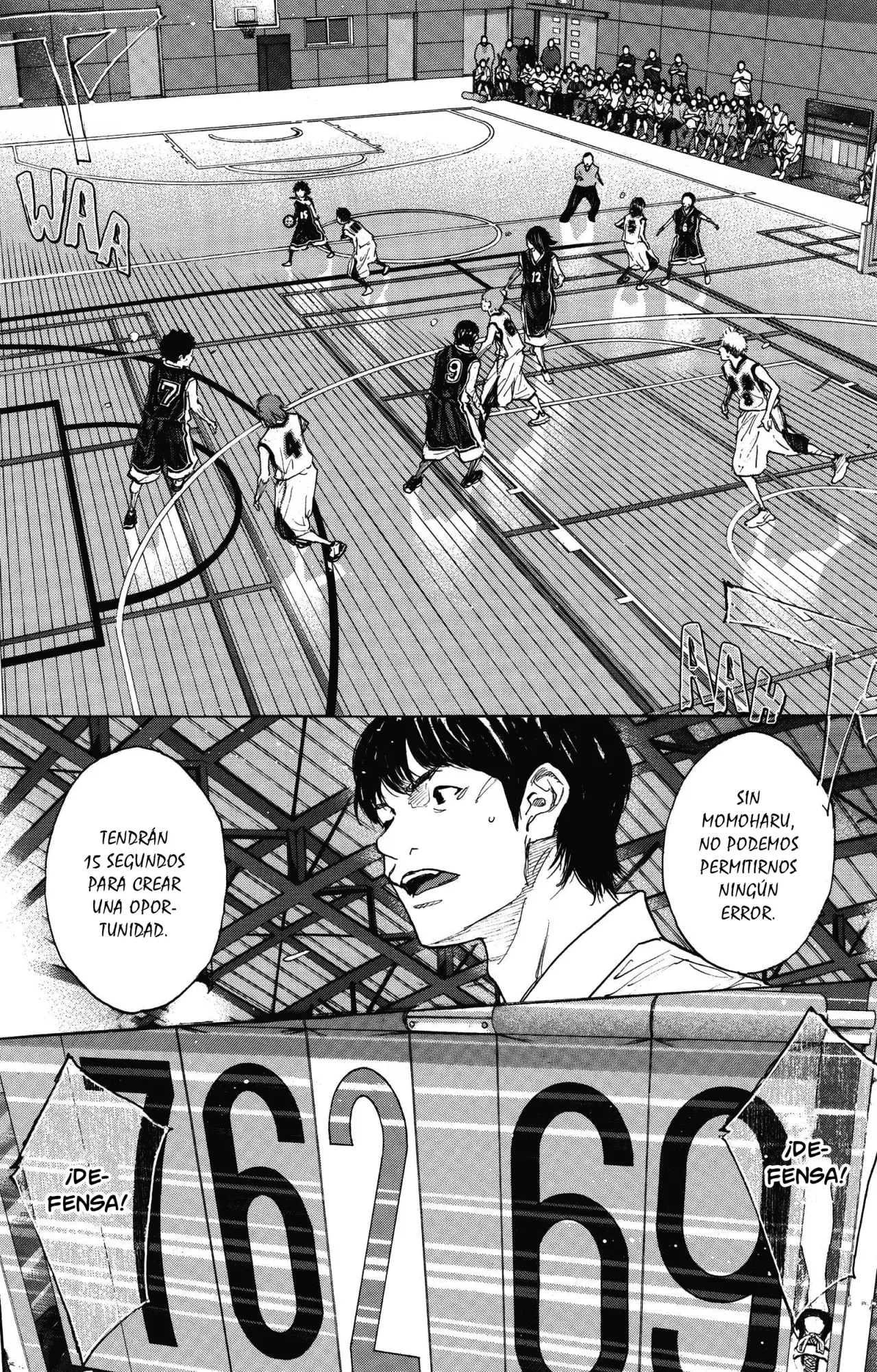 Ahiru no Sora capítulo 270, página 36