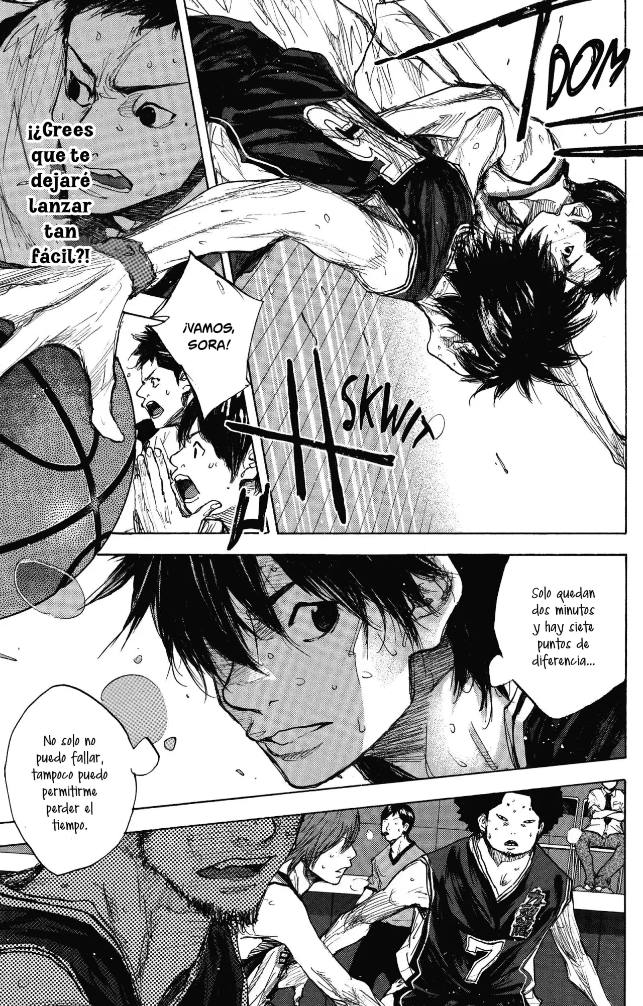 Ahiru no Sora capítulo 270, página 37