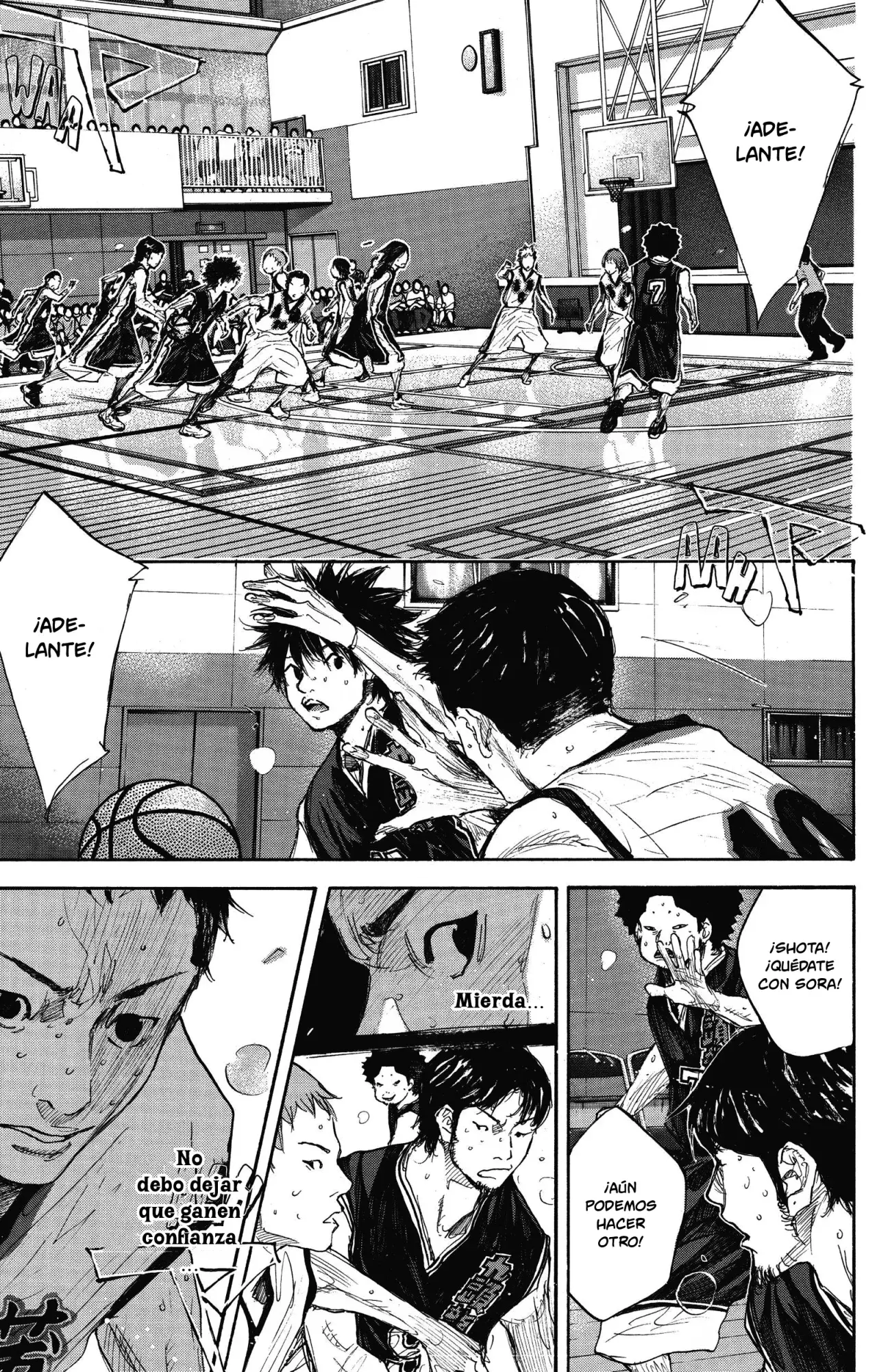 Ahiru no Sora capítulo 270, página 45