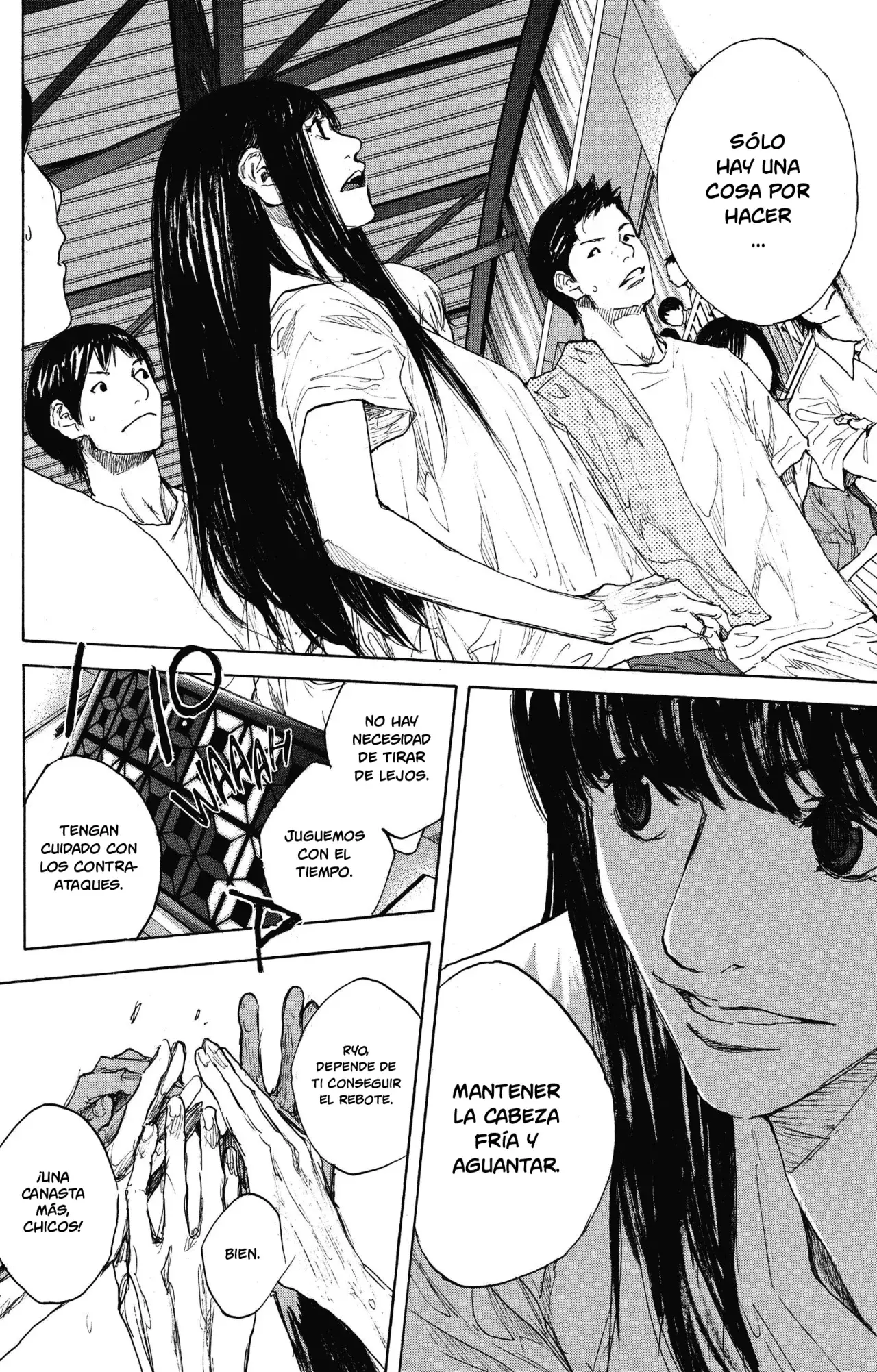 Ahiru no Sora capítulo 270, página 56