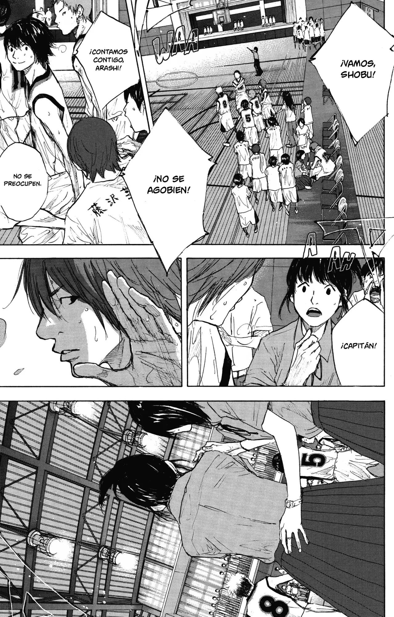 Ahiru no Sora capítulo 270, página 57