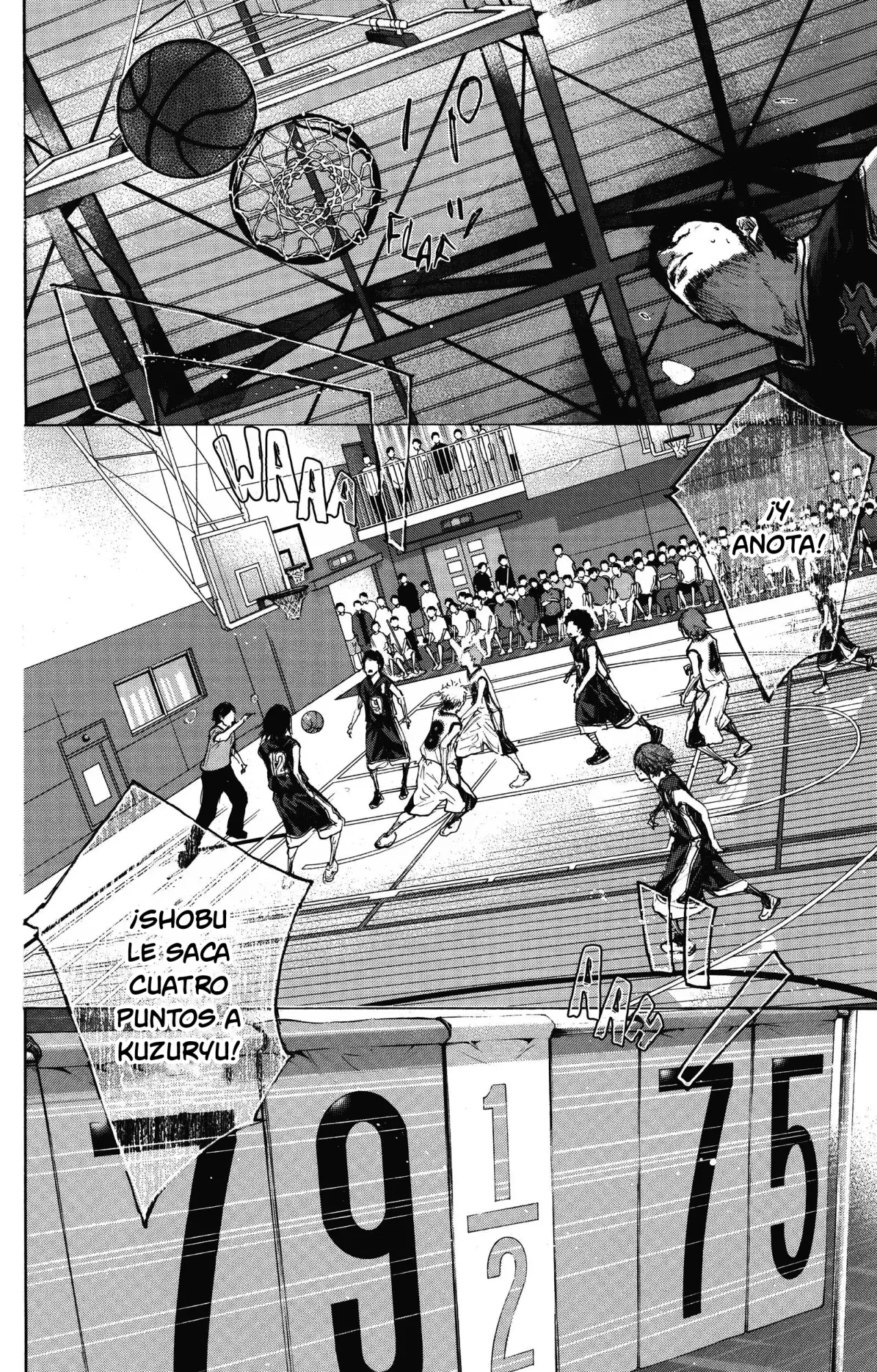 Ahiru no Sora capítulo 270, página 74