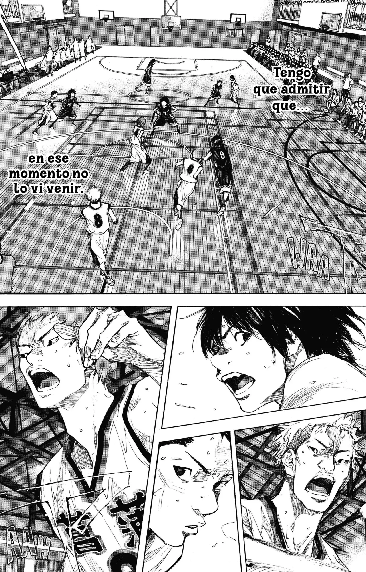 Ahiru no Sora capítulo 270, página 91