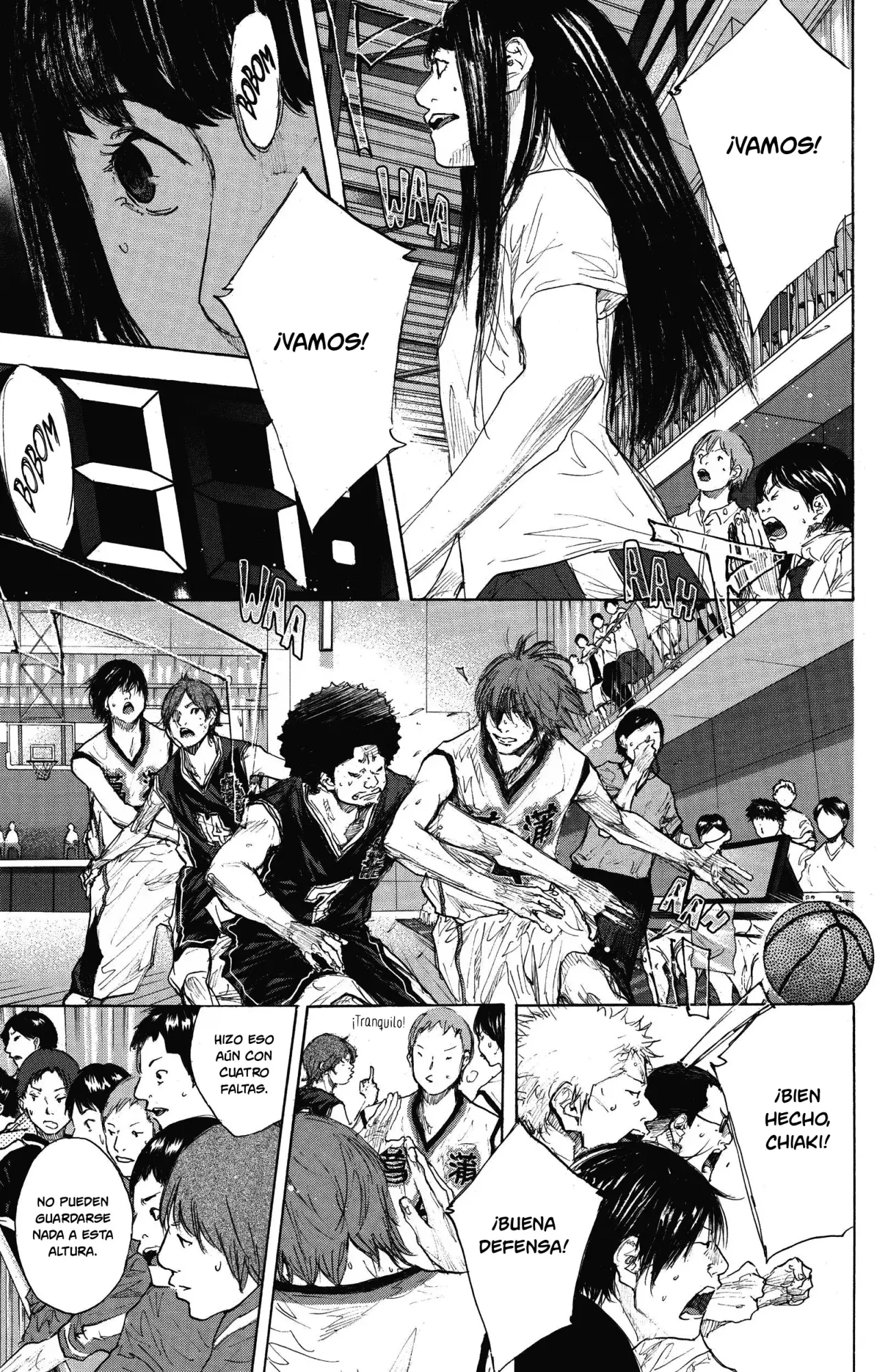 Ahiru no Sora capítulo 270, página 93