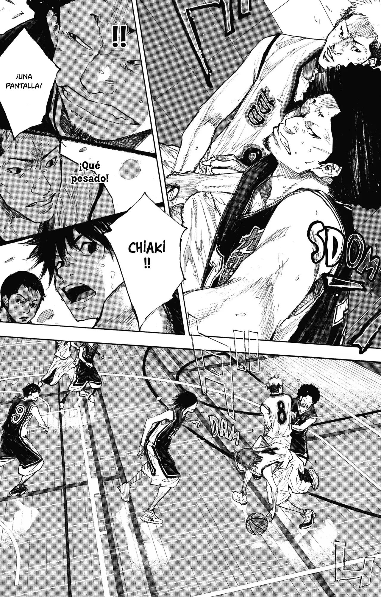 Ahiru no Sora capítulo 270, página 96
