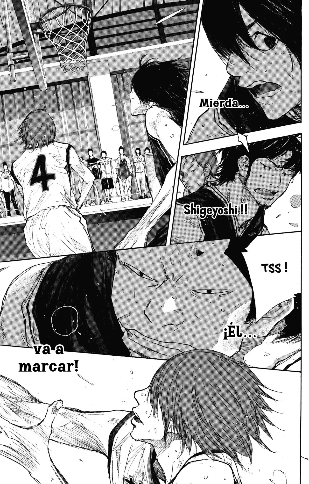 Ahiru no Sora capítulo 270, página 97
