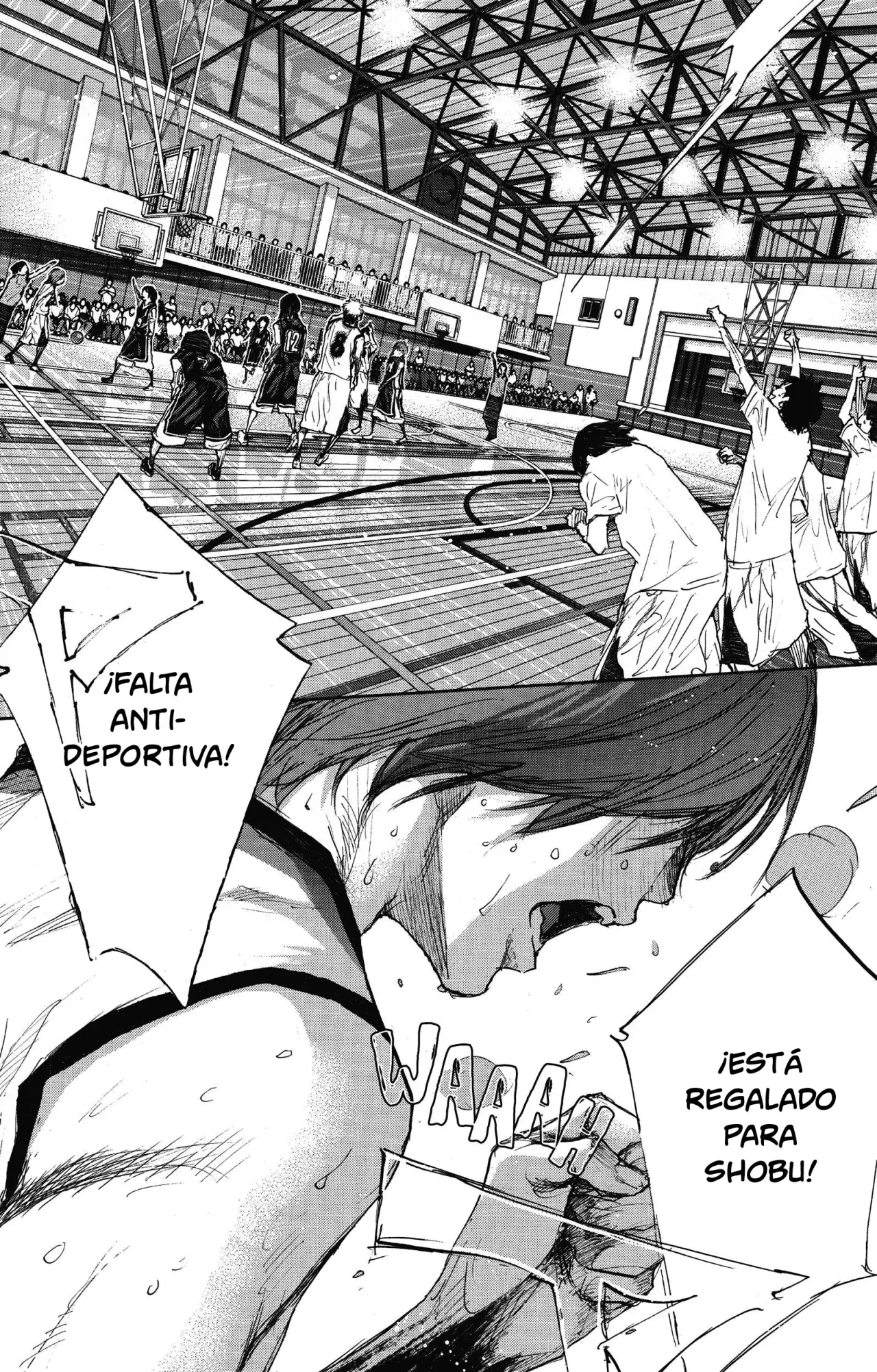 Ahiru no Sora capítulo 270, página 100