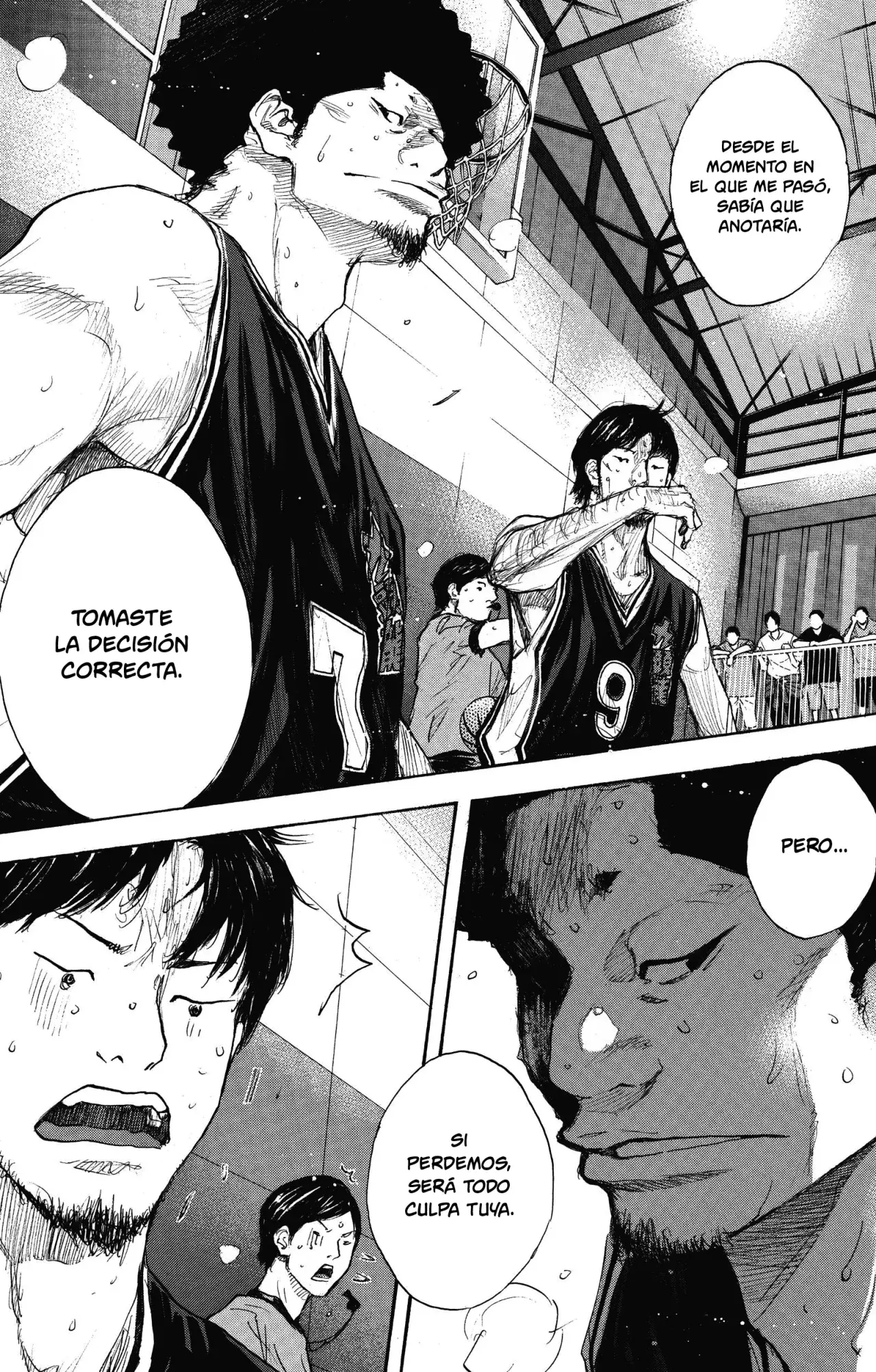 Ahiru no Sora capítulo 270, página 102