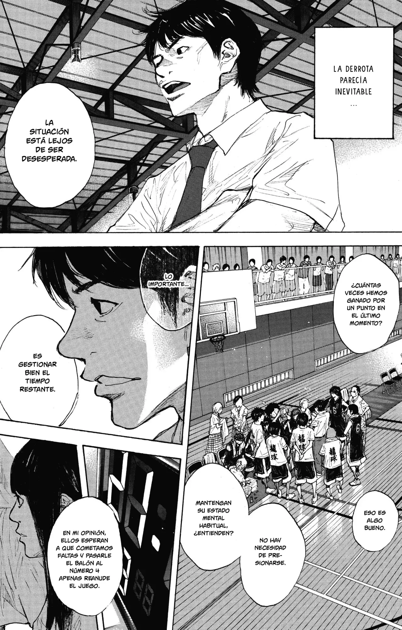 Ahiru no Sora capítulo 270, página 104