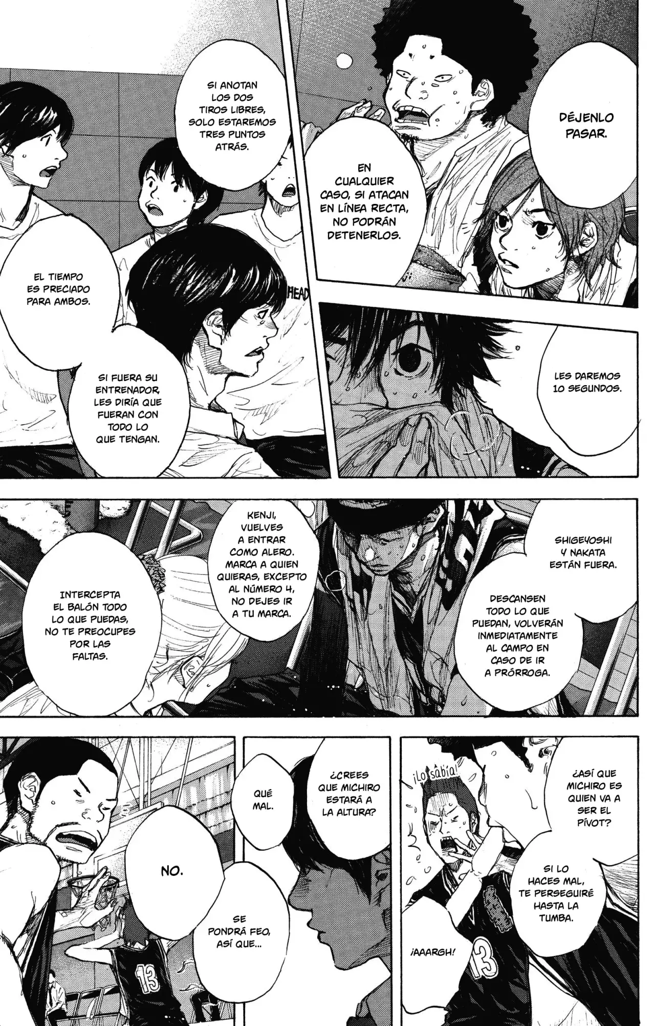 Ahiru no Sora capítulo 270, página 105