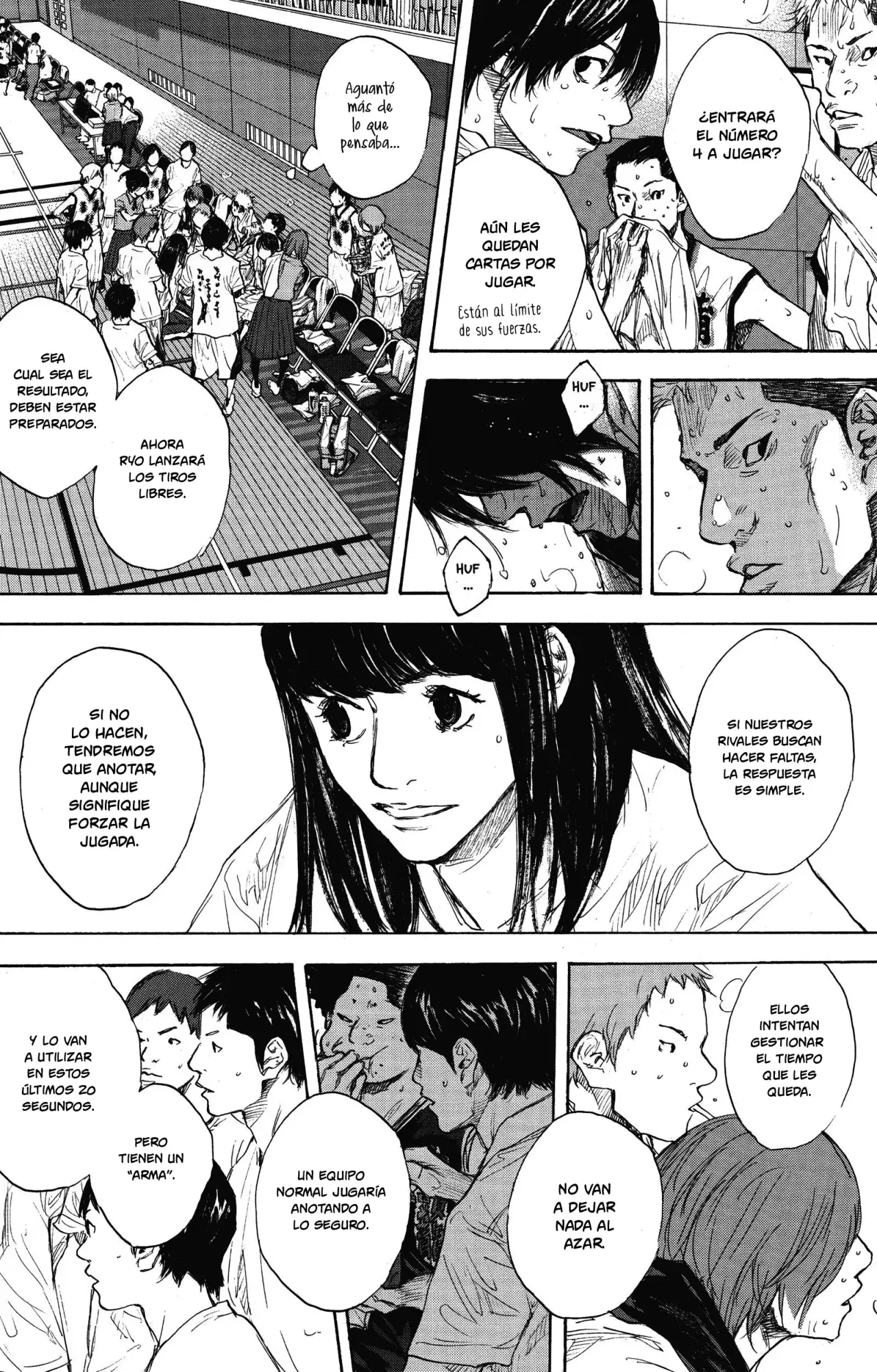 Ahiru no Sora capítulo 270, página 110