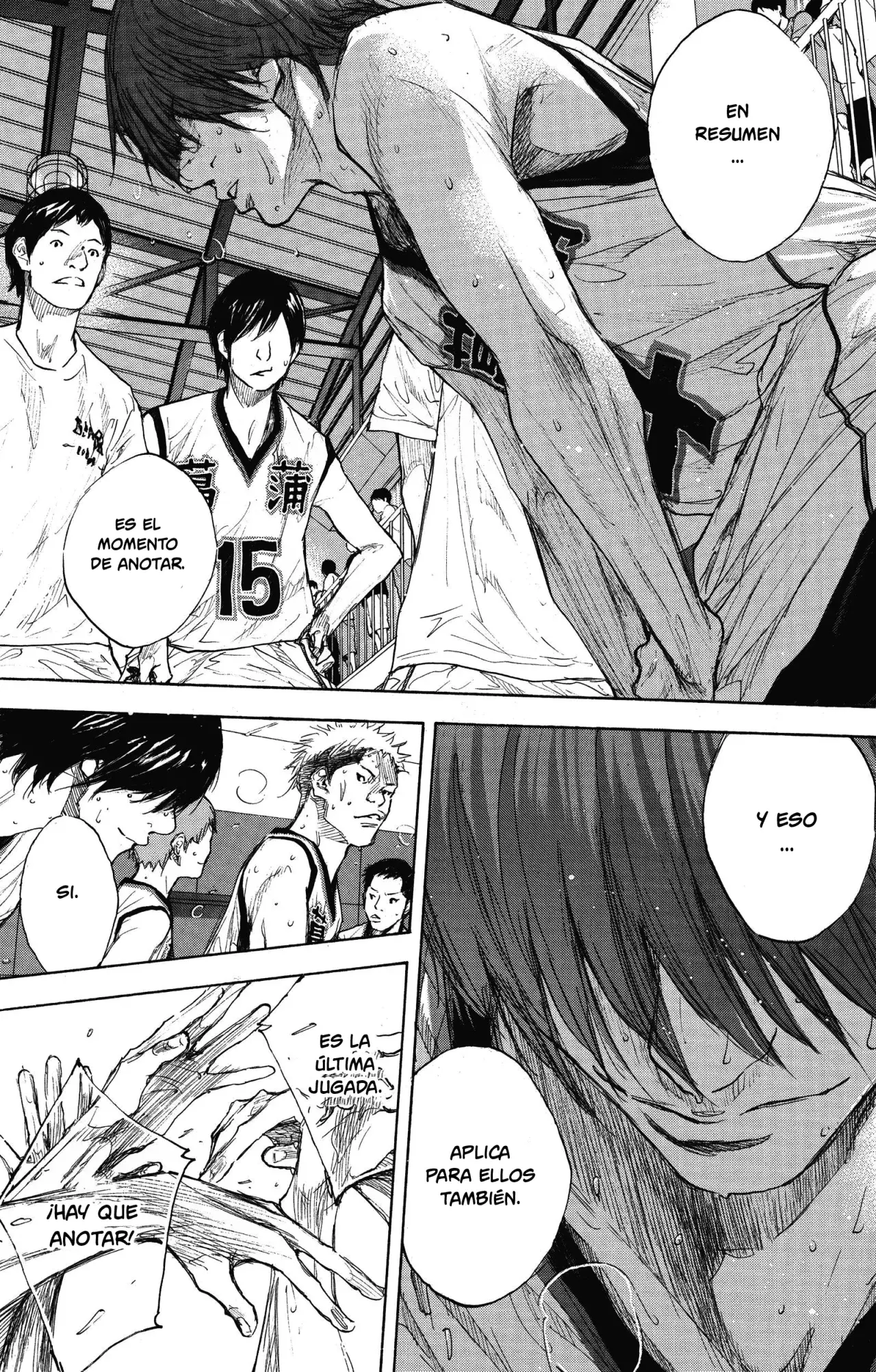 Ahiru no Sora capítulo 270, página 111