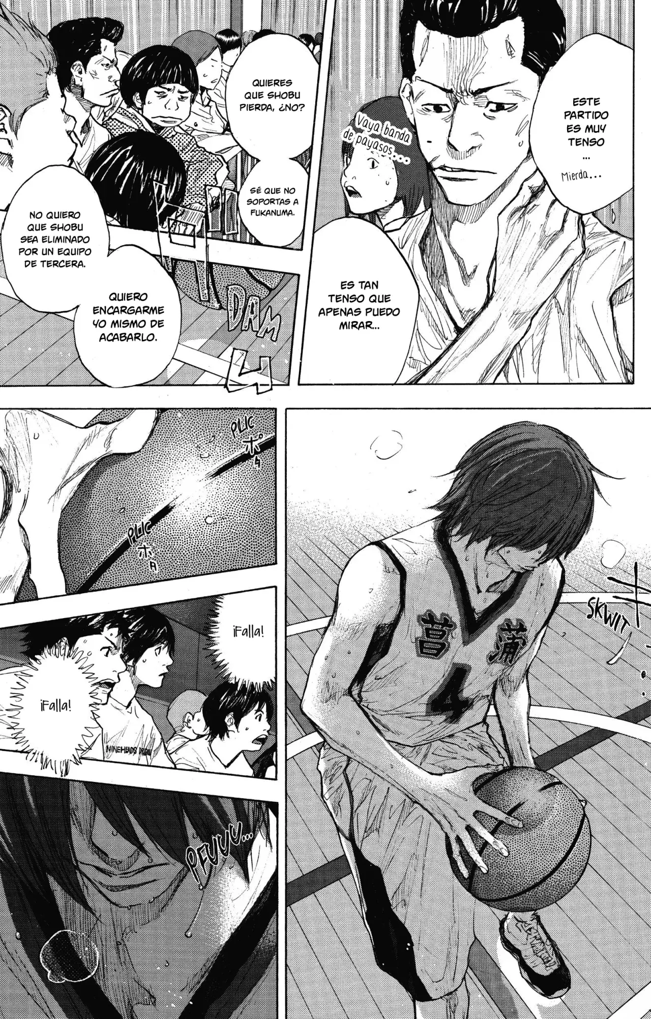 Ahiru no Sora capítulo 270, página 113
