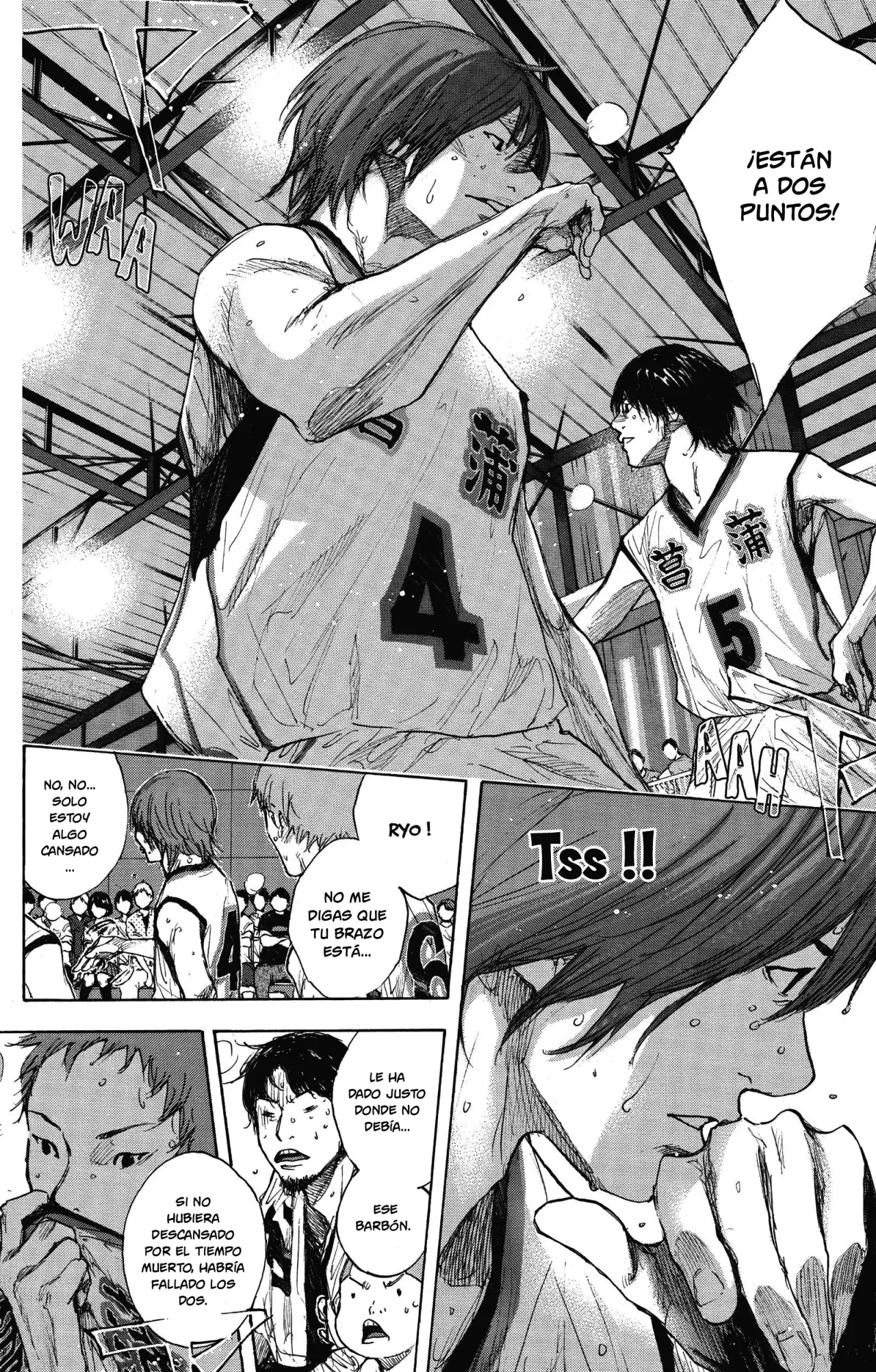 Ahiru no Sora capítulo 270, página 118