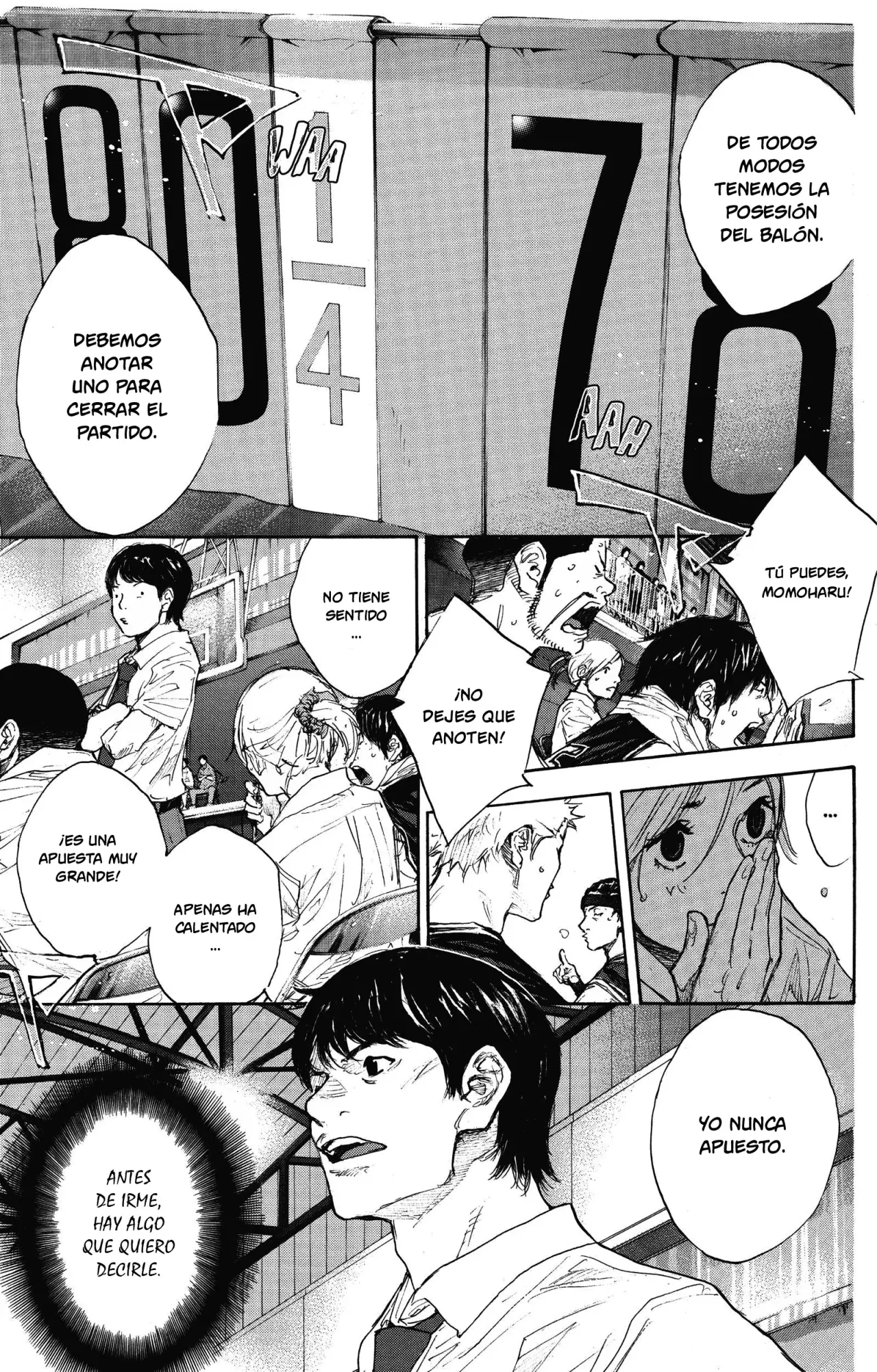 Ahiru no Sora capítulo 270, página 119