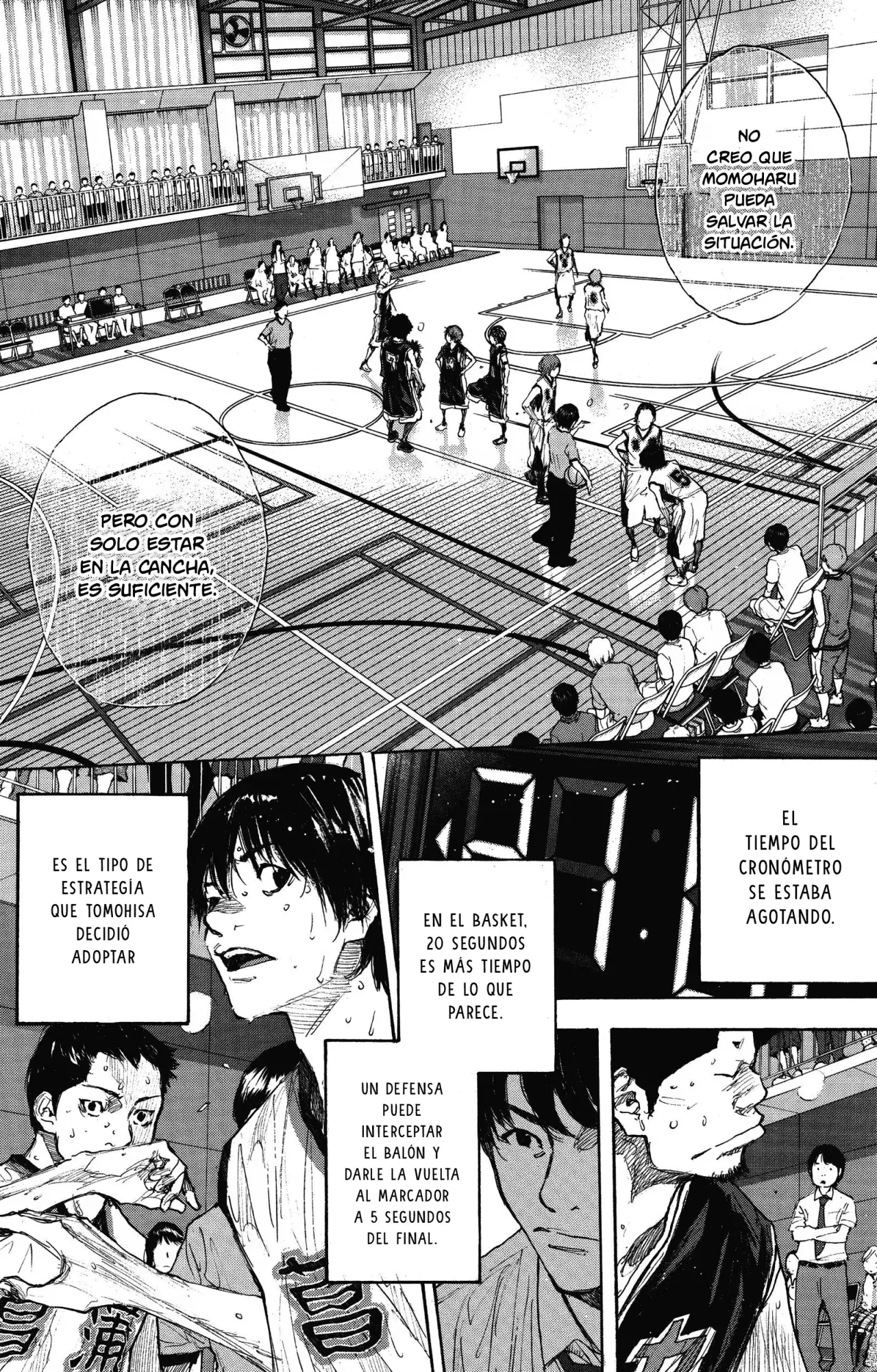 Ahiru no Sora capítulo 270, página 121