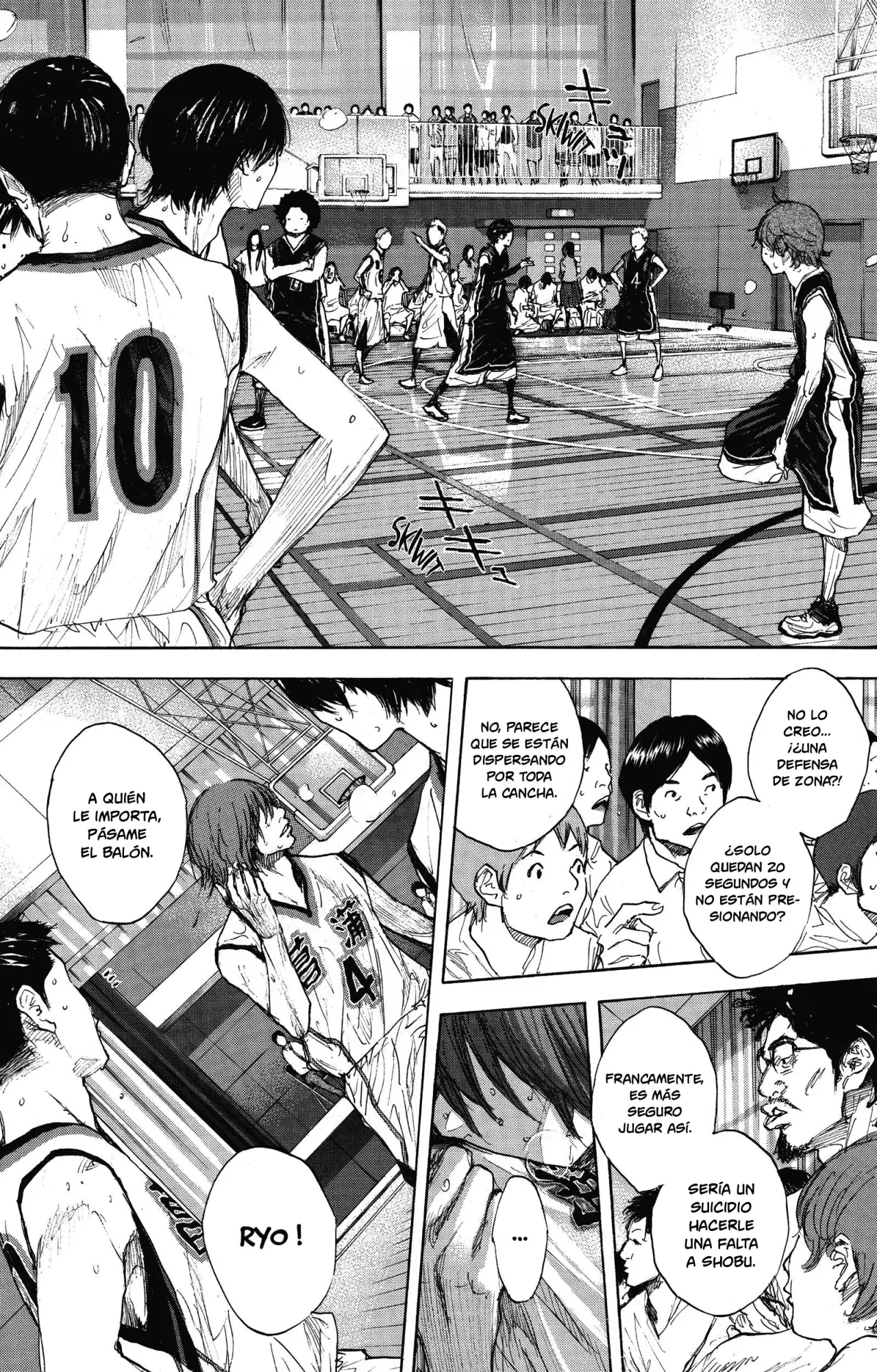 Ahiru no Sora capítulo 270, página 122