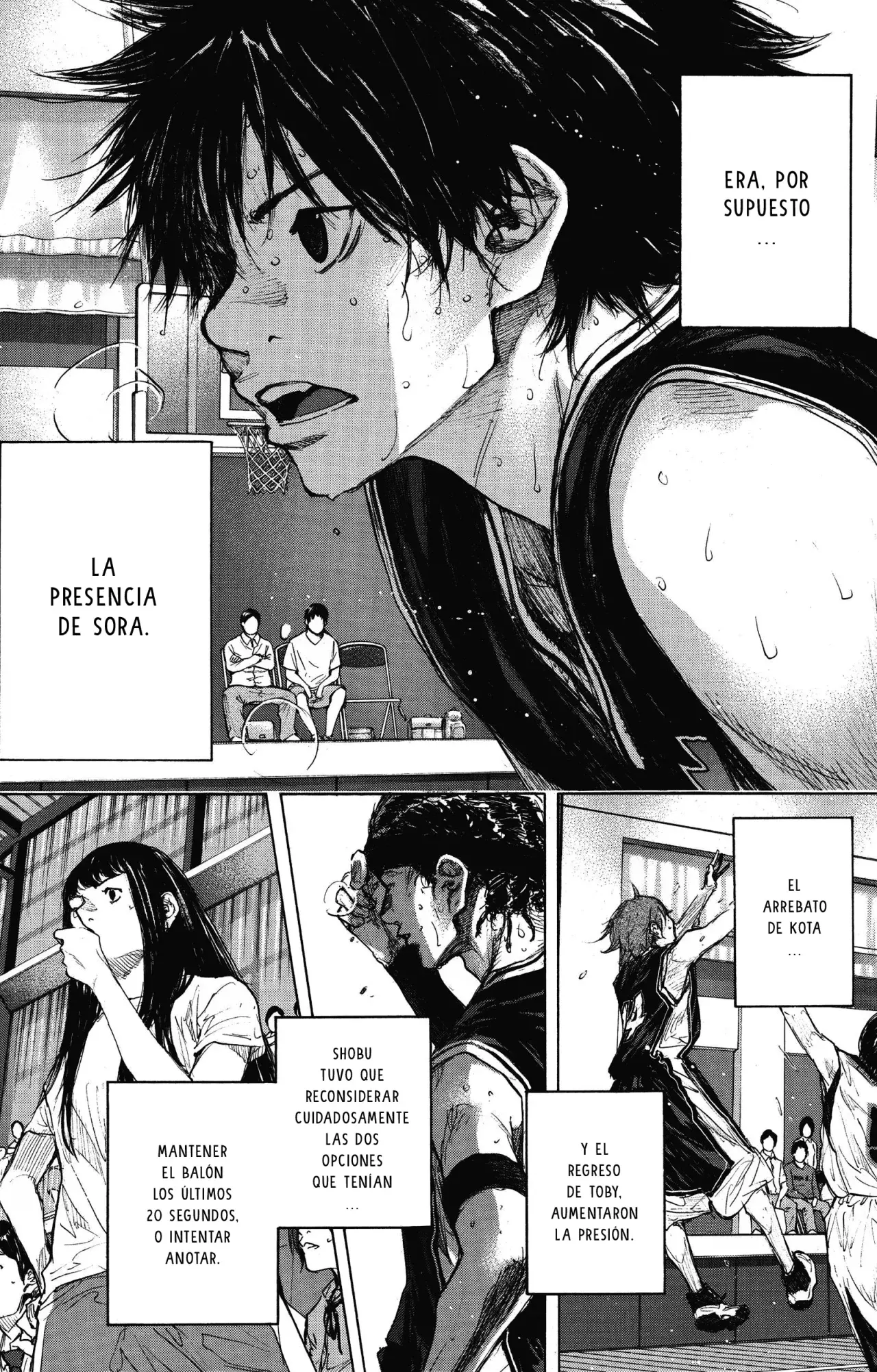 Ahiru no Sora capítulo 270, página 124