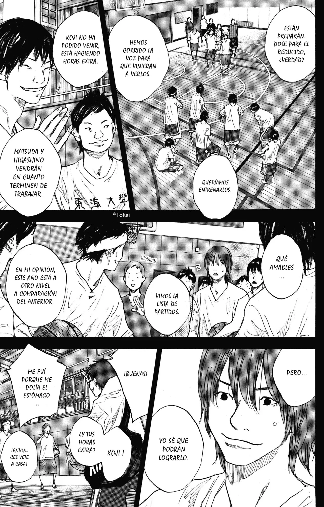 Ahiru no Sora capítulo 270, página 138