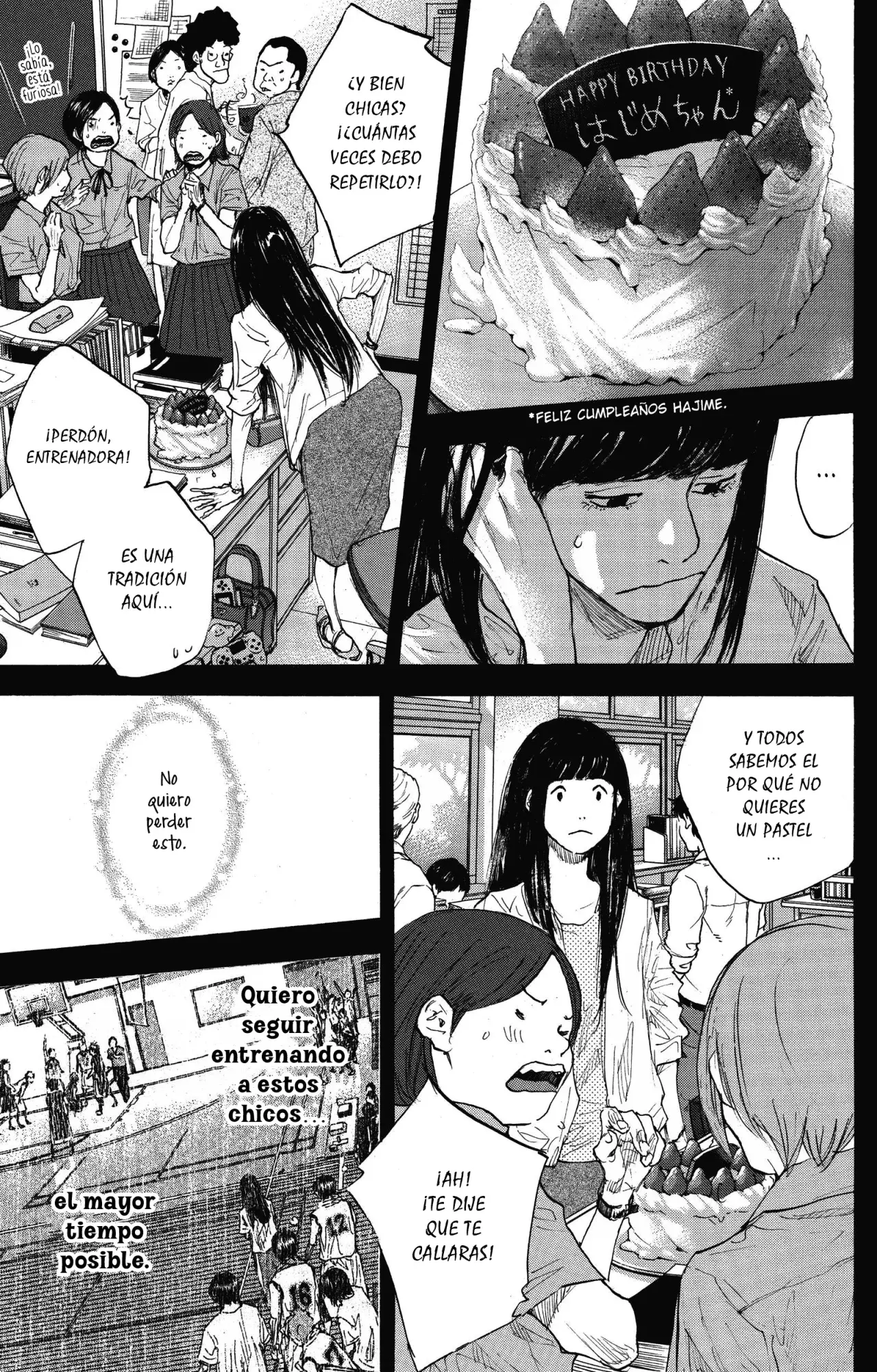 Ahiru no Sora capítulo 270, página 140