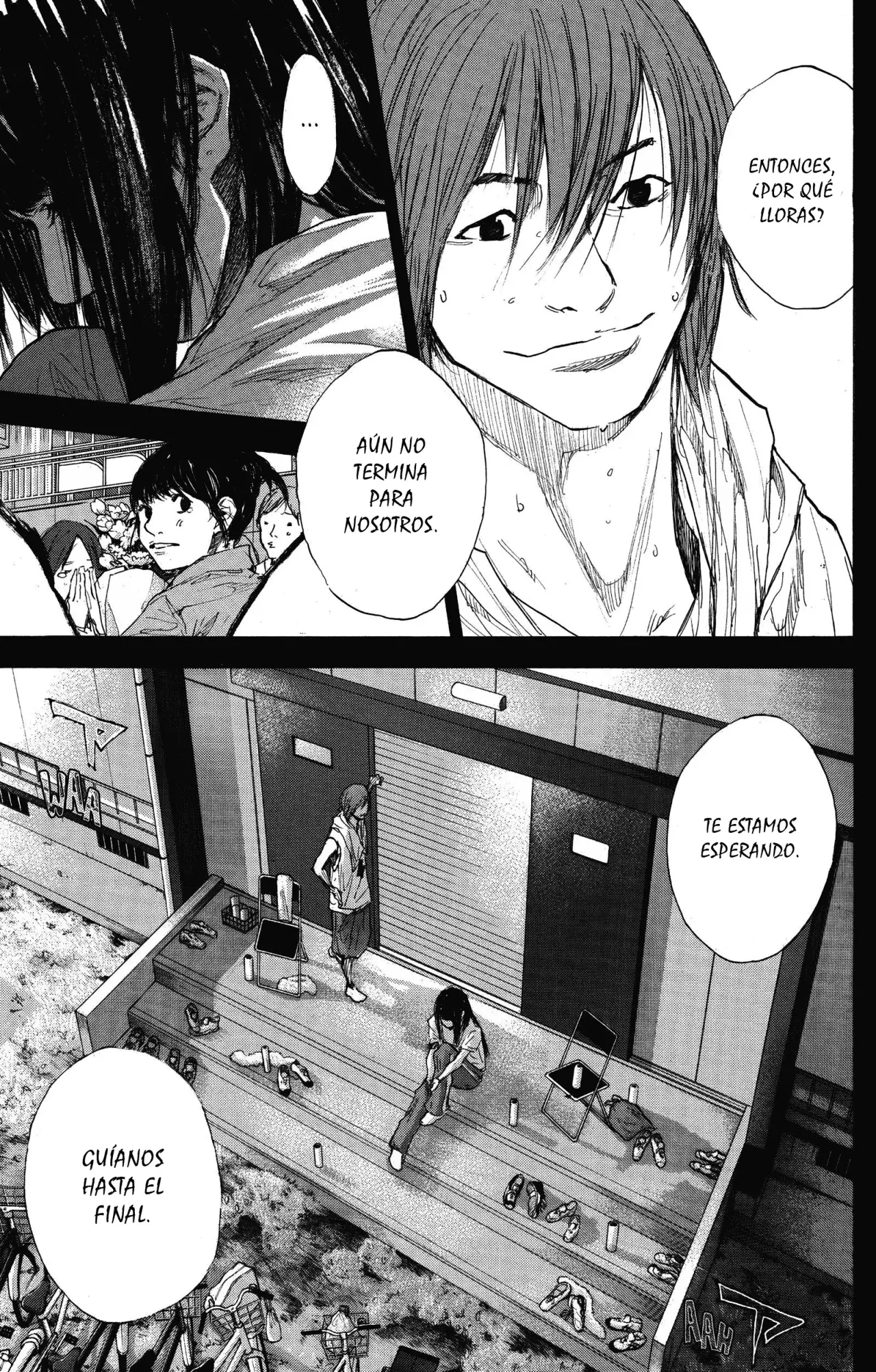Ahiru no Sora capítulo 270, página 142