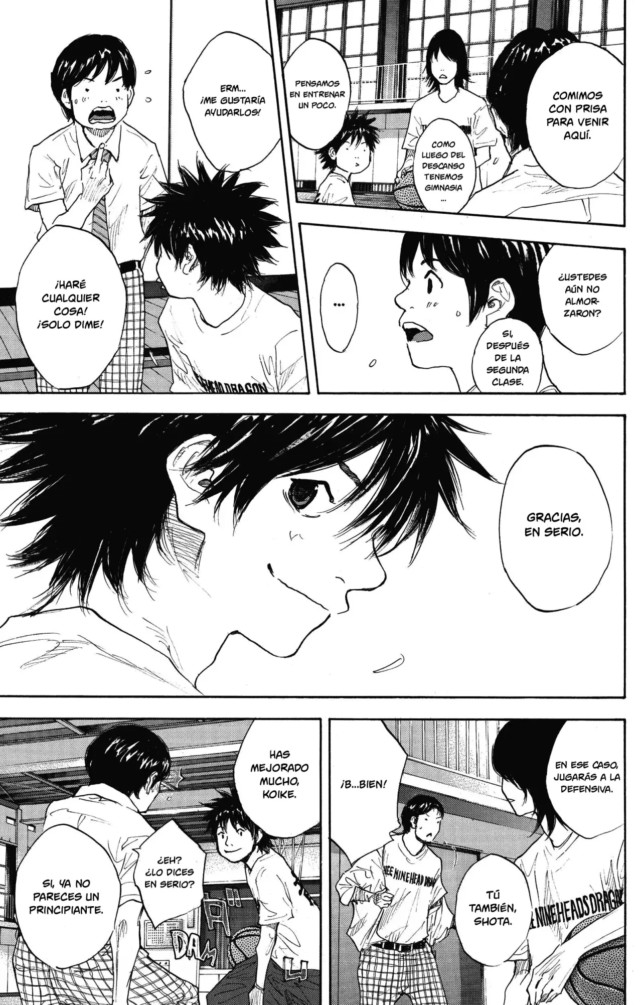 Ahiru no Sora capítulo 273, página 28