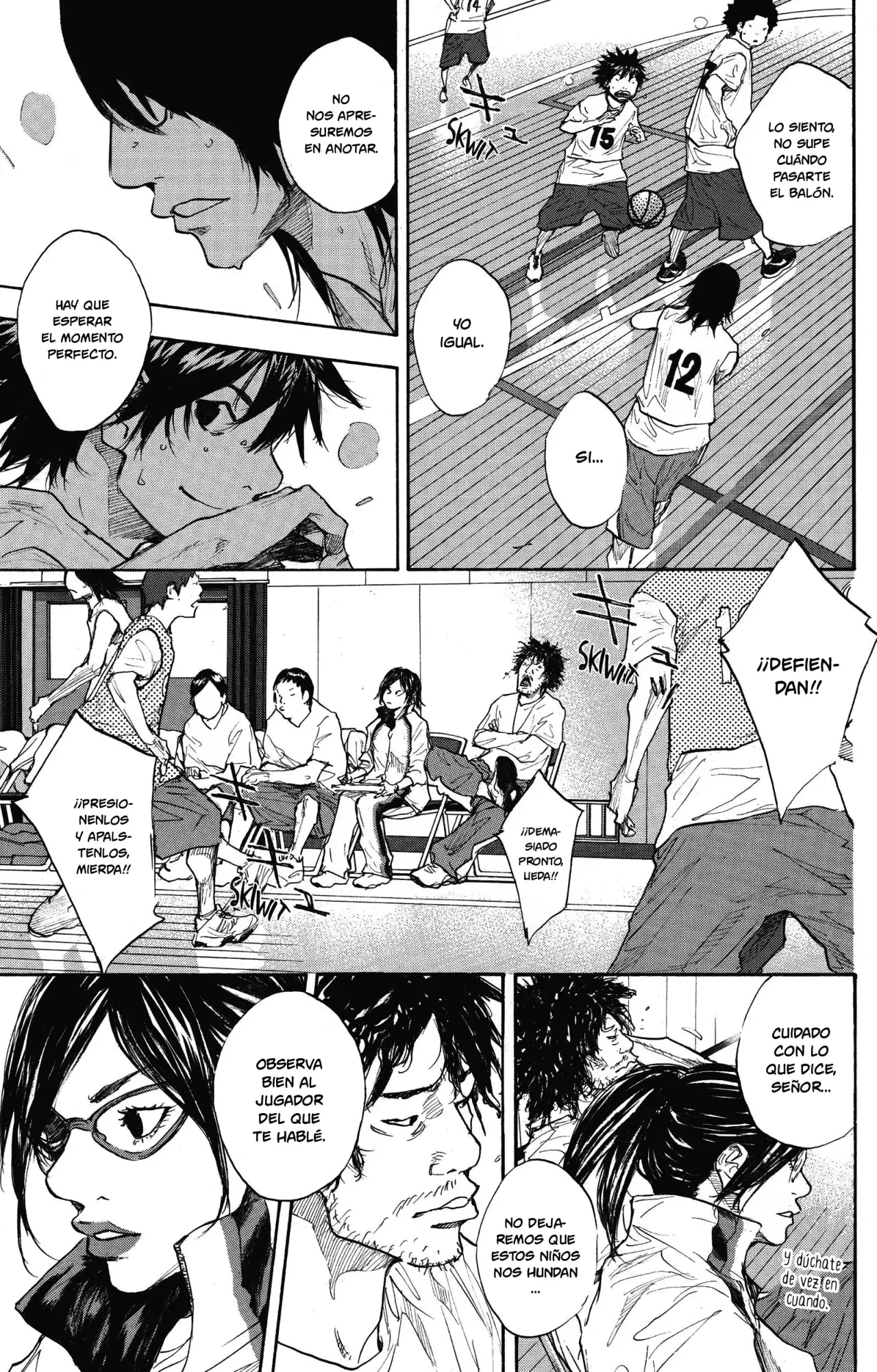 Ahiru no Sora capítulo 273, página 36