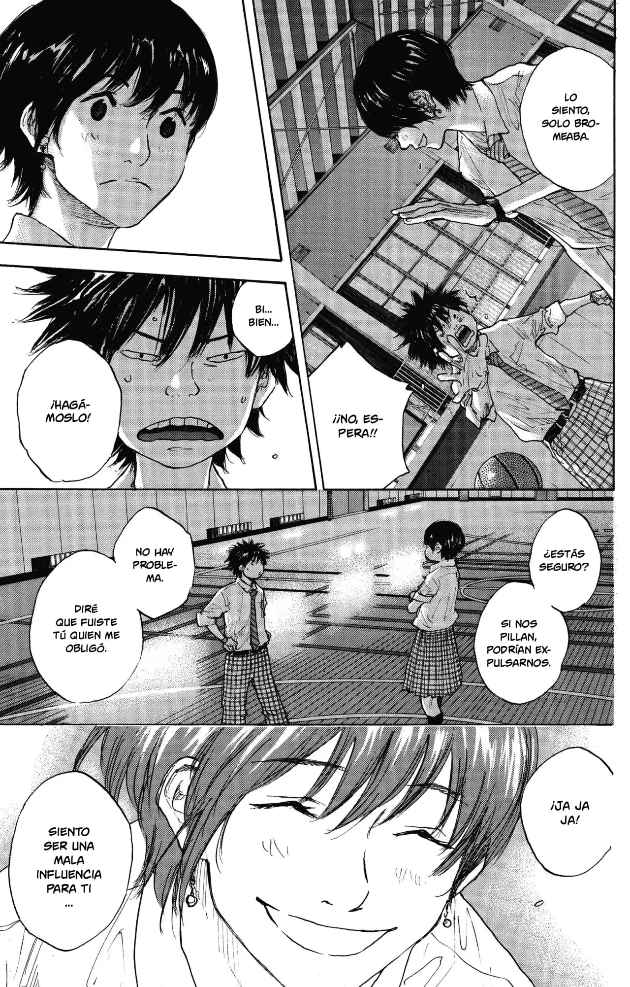 Ahiru no Sora capítulo 274, página 21