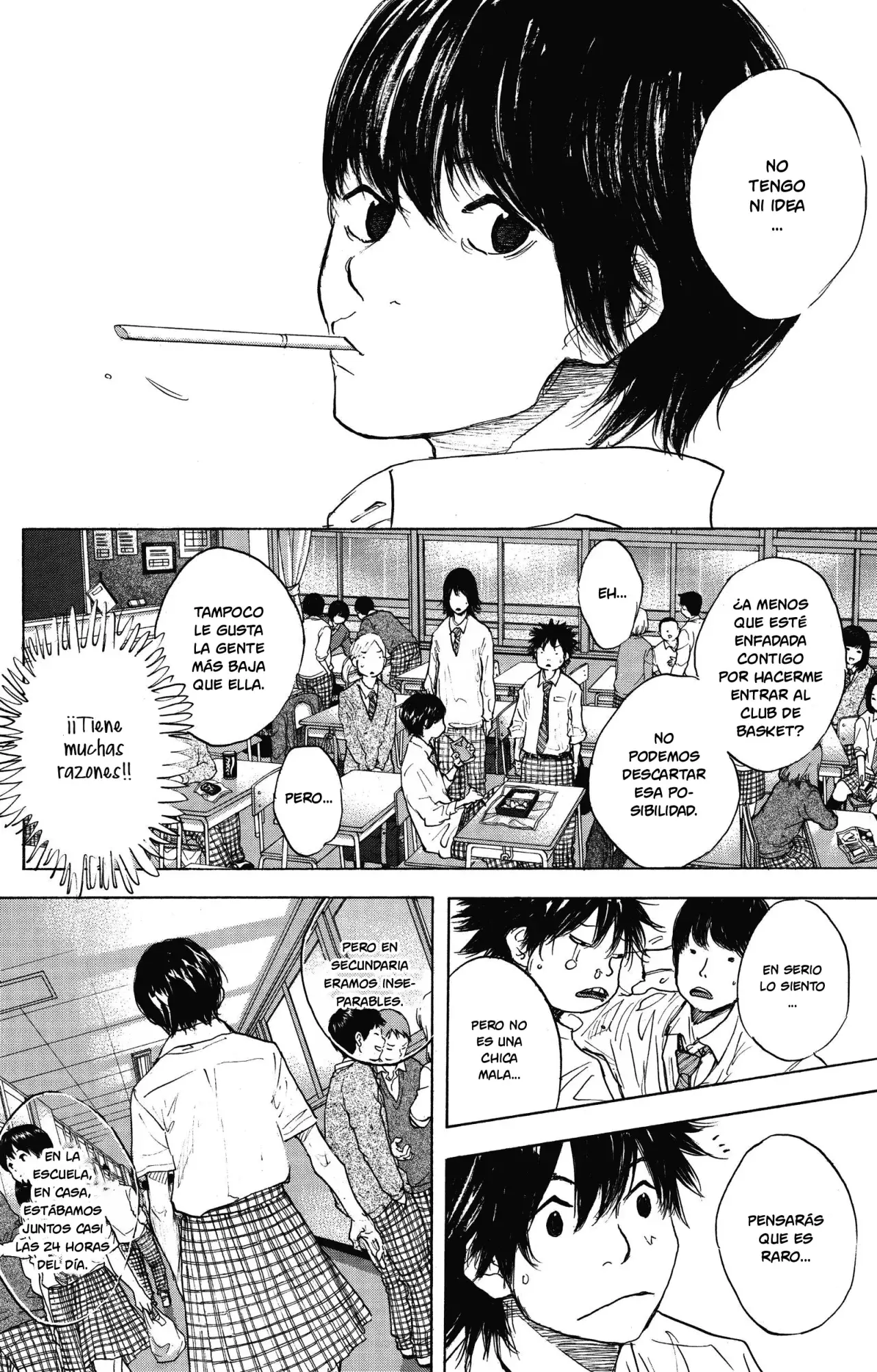 Ahiru no Sora capítulo 274, página 40