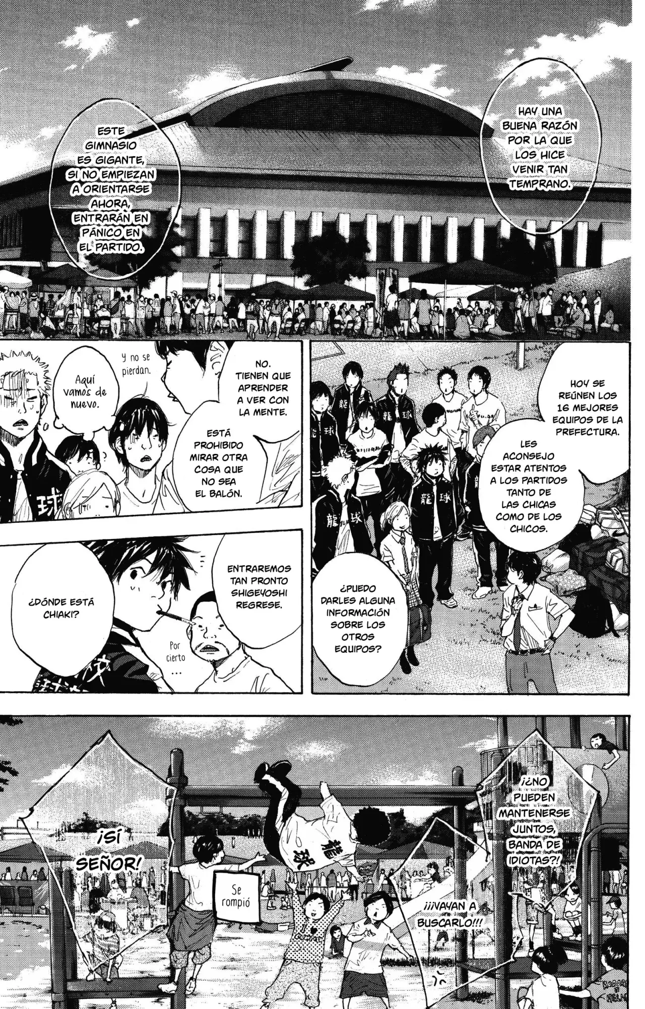 Ahiru no Sora capítulo 276, página 1