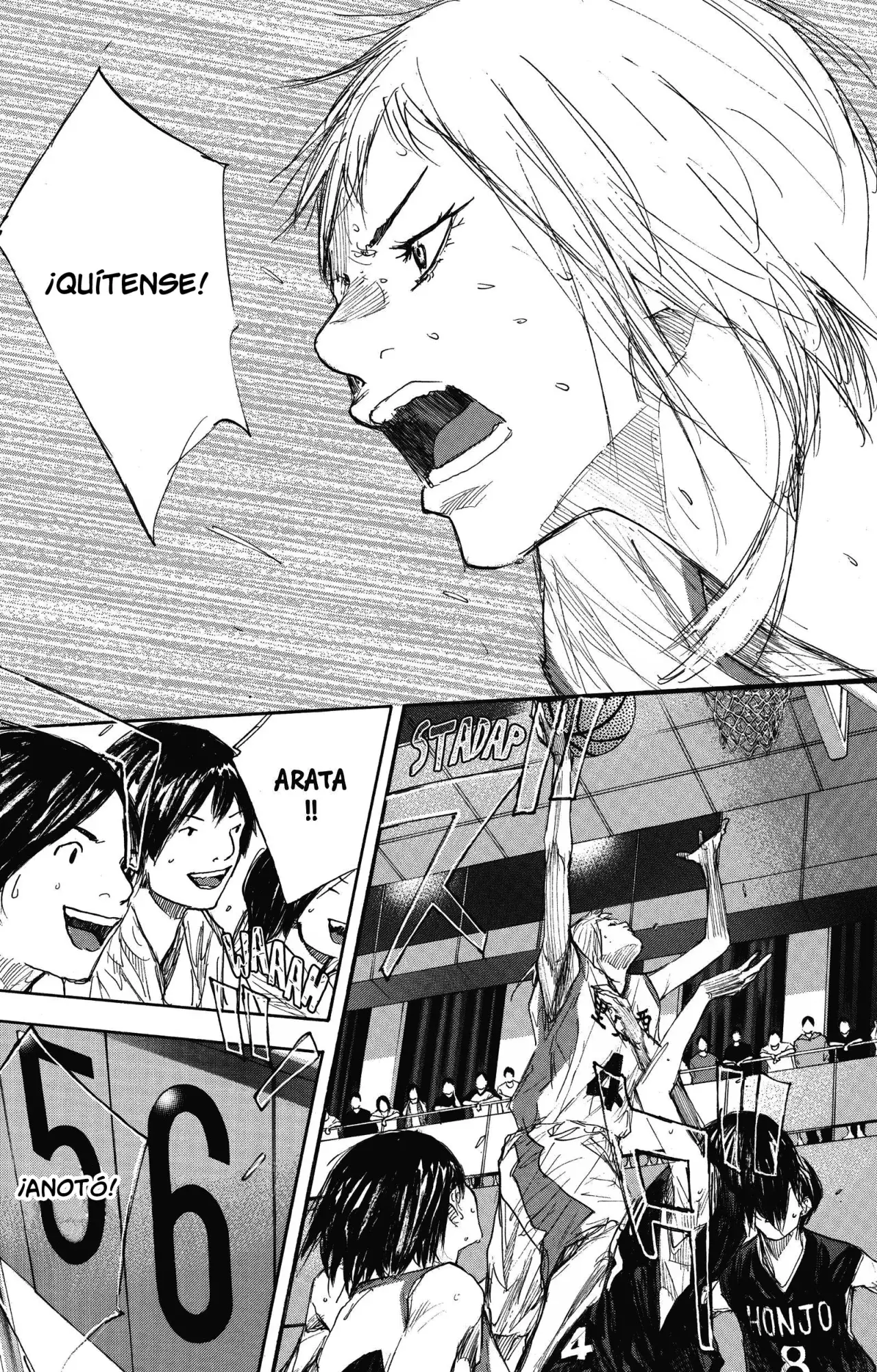 Ahiru no Sora capítulo 277, página 43