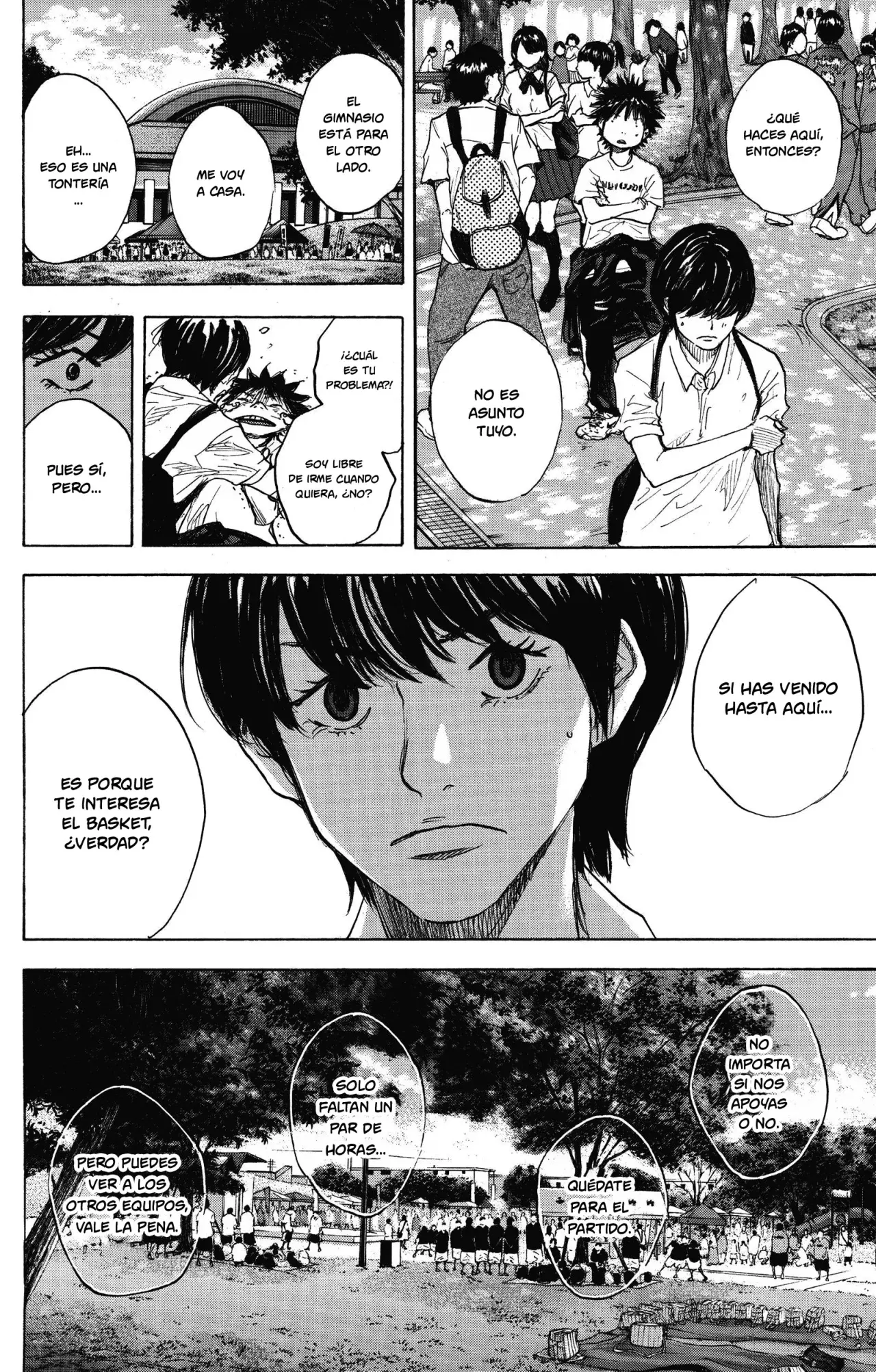 Ahiru no Sora capítulo 278, página 20
