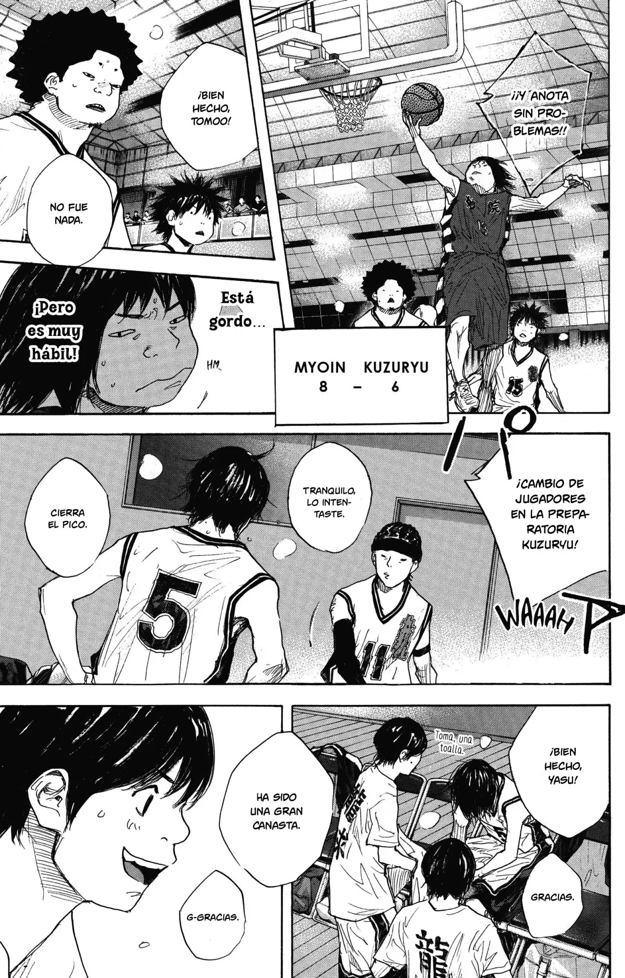 Ahiru no Sora capítulo 280, página 36