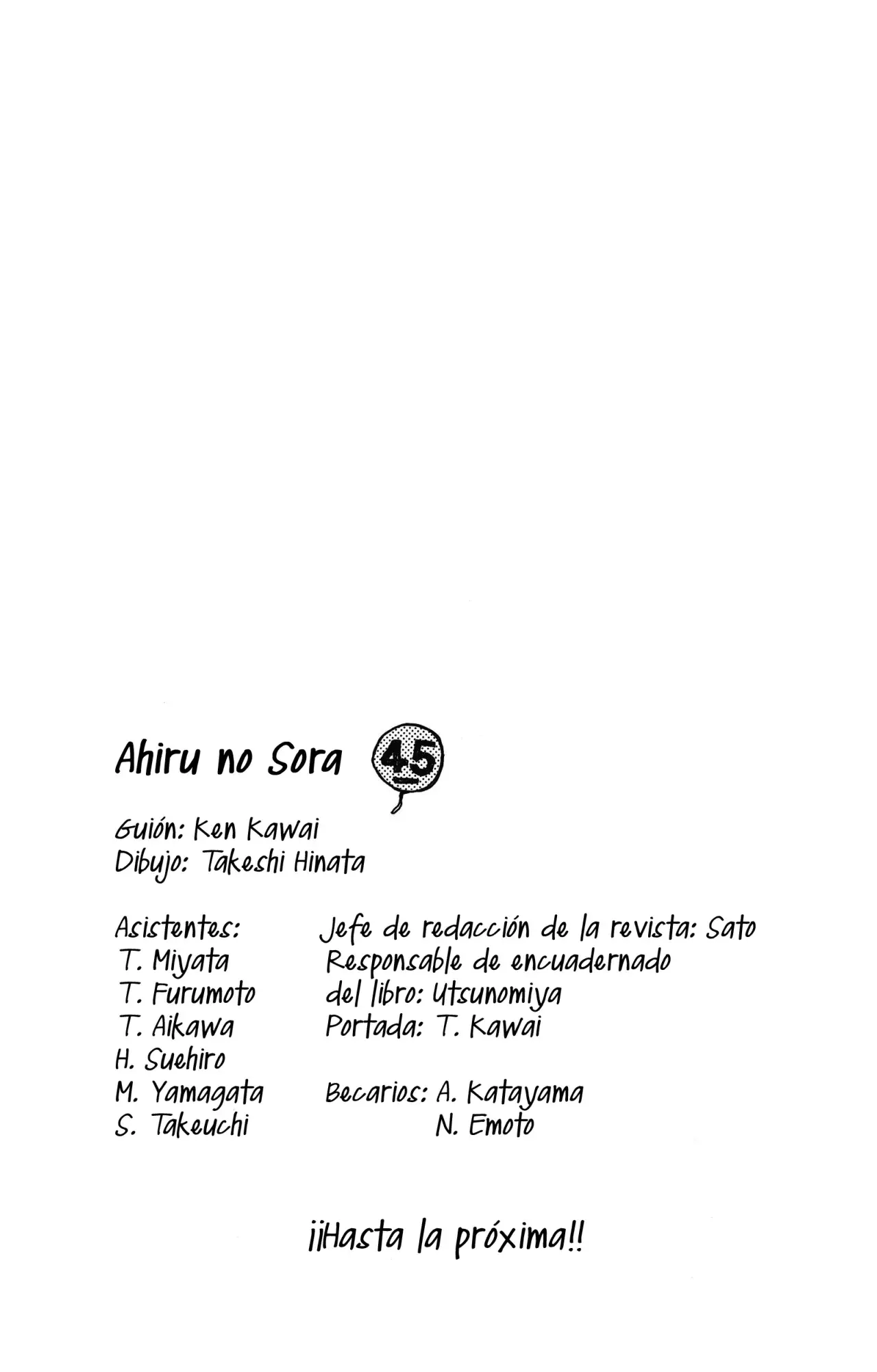 Ahiru no Sora capítulo 280, página 46