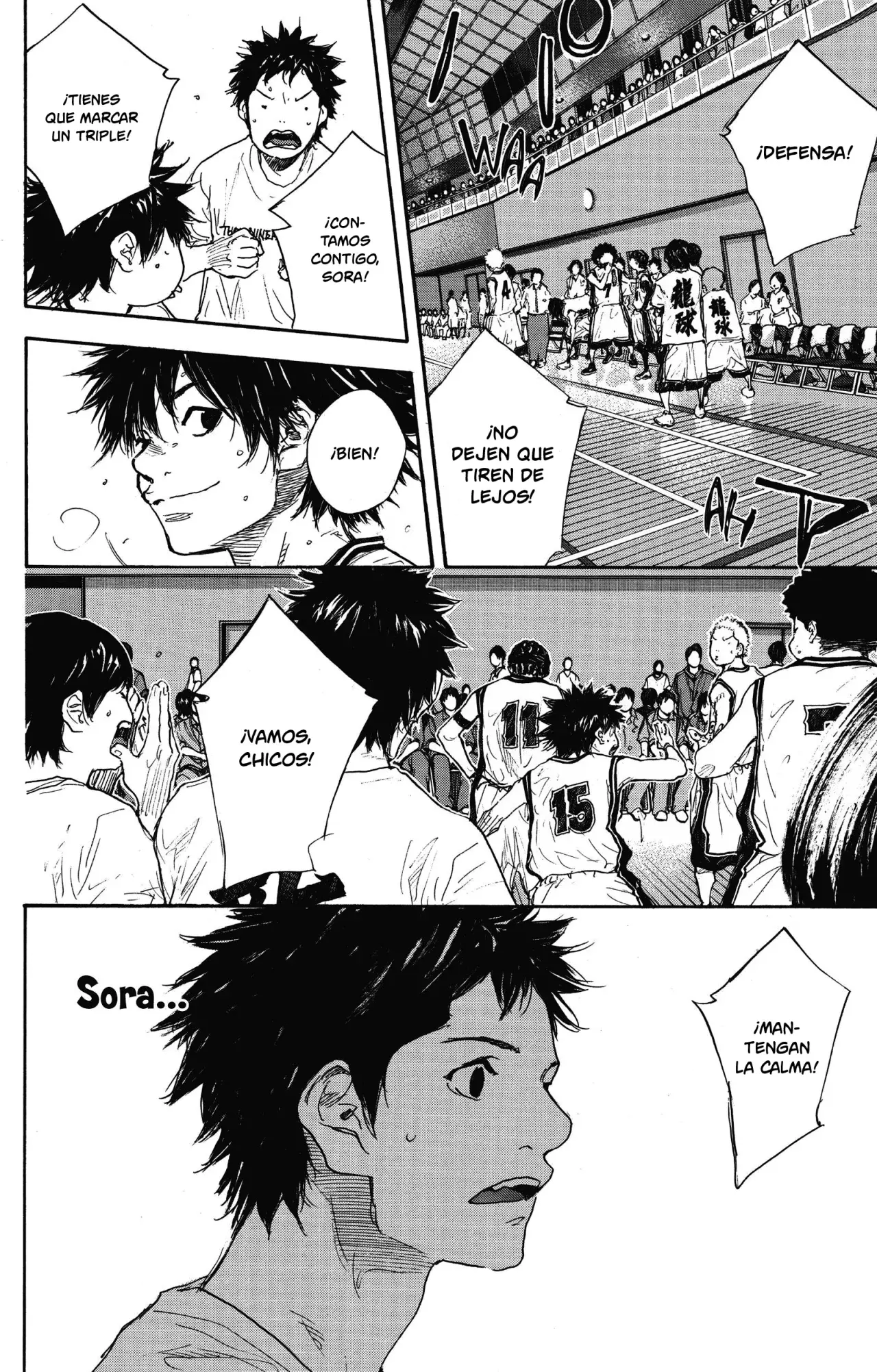 Ahiru no Sora capítulo 282, página 14