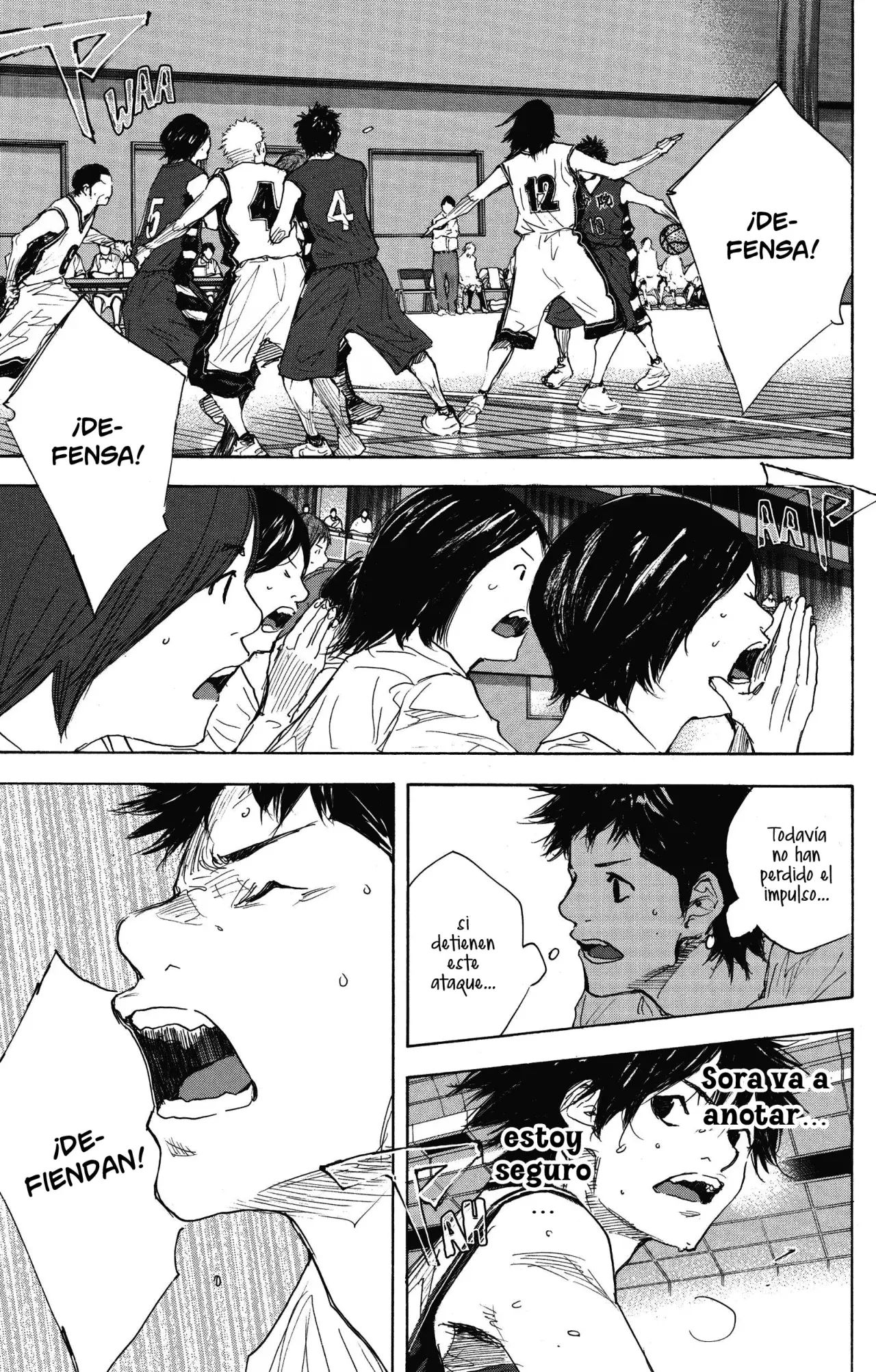 Ahiru no Sora capítulo 289, página 15